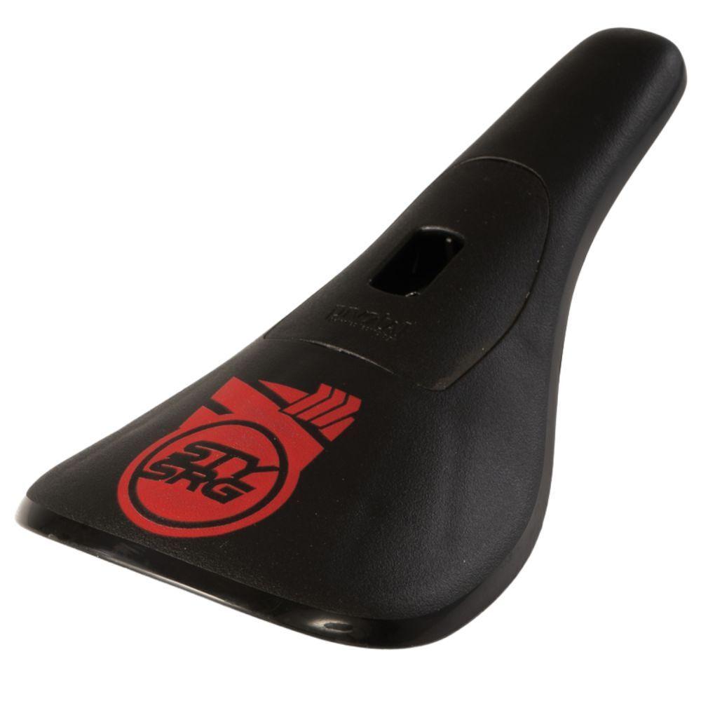 Velo Store - UK Printed saddle Stay Strong Fast Chevron Pivotal | Extra 10% off with Subscription, Postage £16.79 to UK Fedex.