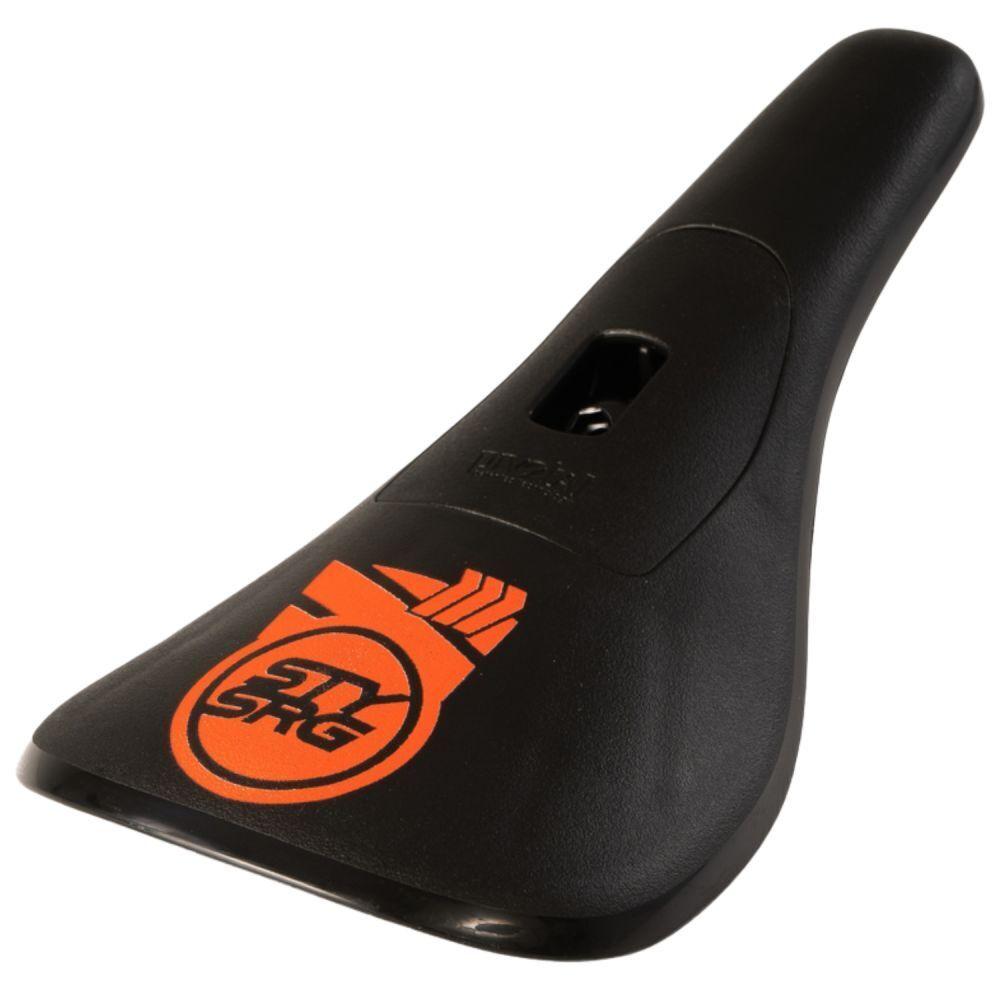 Velo Store - UK Printed saddle Stay Strong Fast Chevron Pivotal | Extra 10% off with Subscription, Postage £16.79 to UK Fedex.