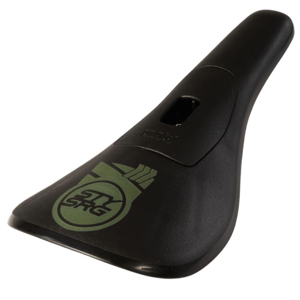 Velo Store - UK Printed saddle Stay Strong Fast Chevron Pivotal | Extra 10% off with Subscription, Postage £16.79 to UK Fedex.