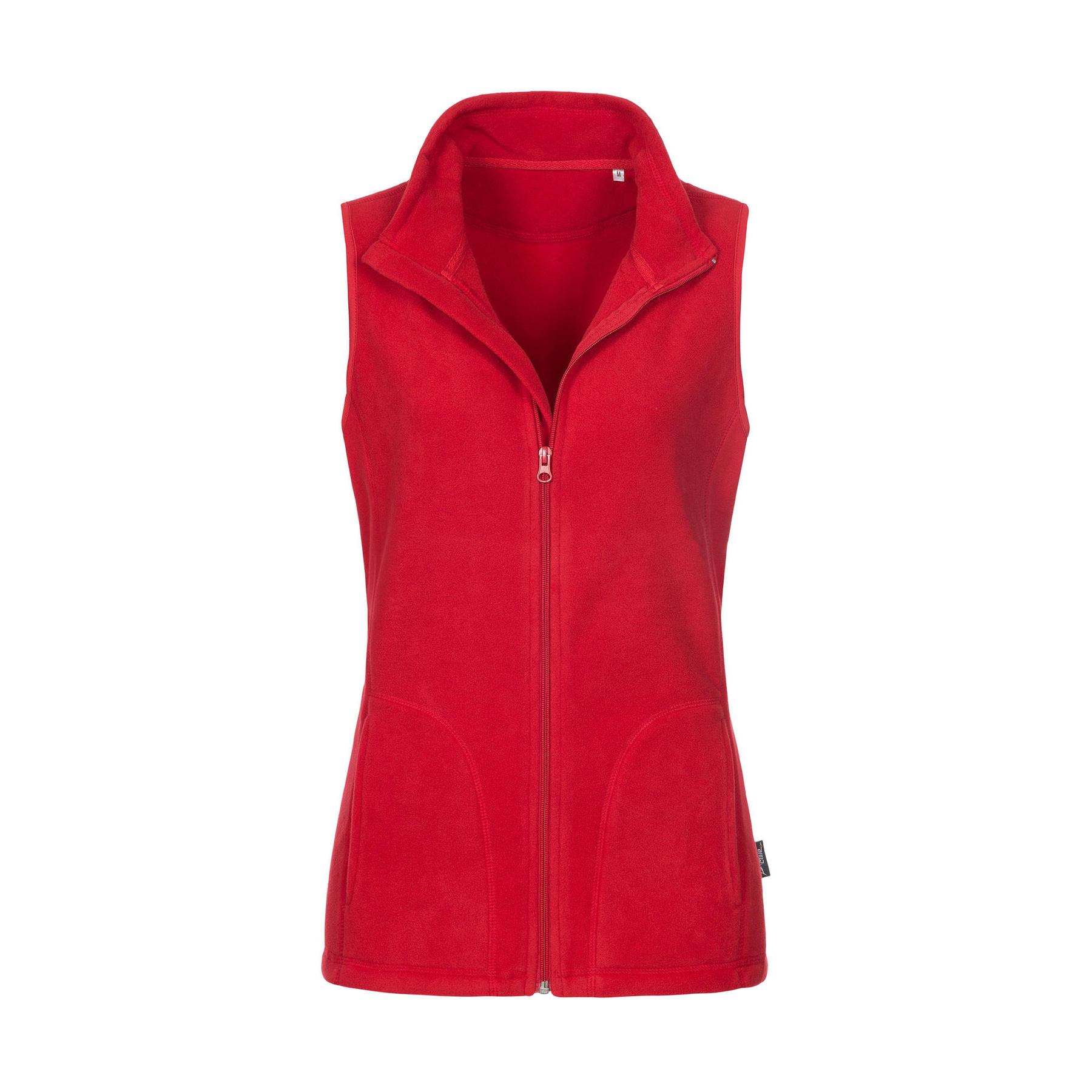 Pile donna senza maniche