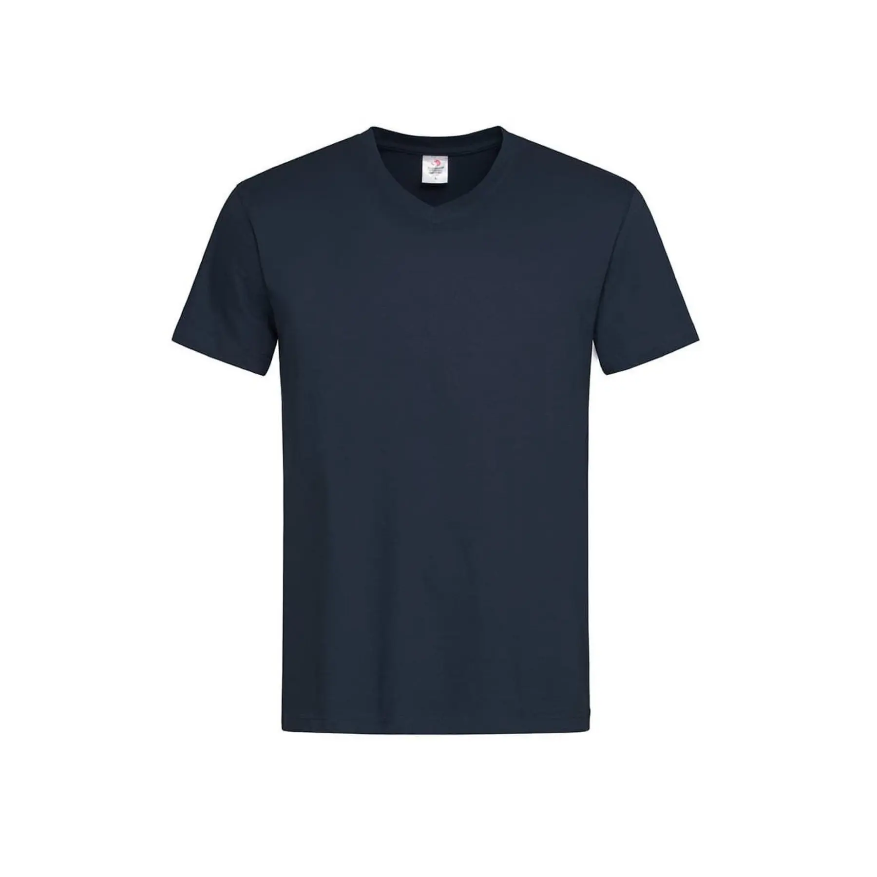 Stedman Men's Bleu V-Neck T-Shirt Classic