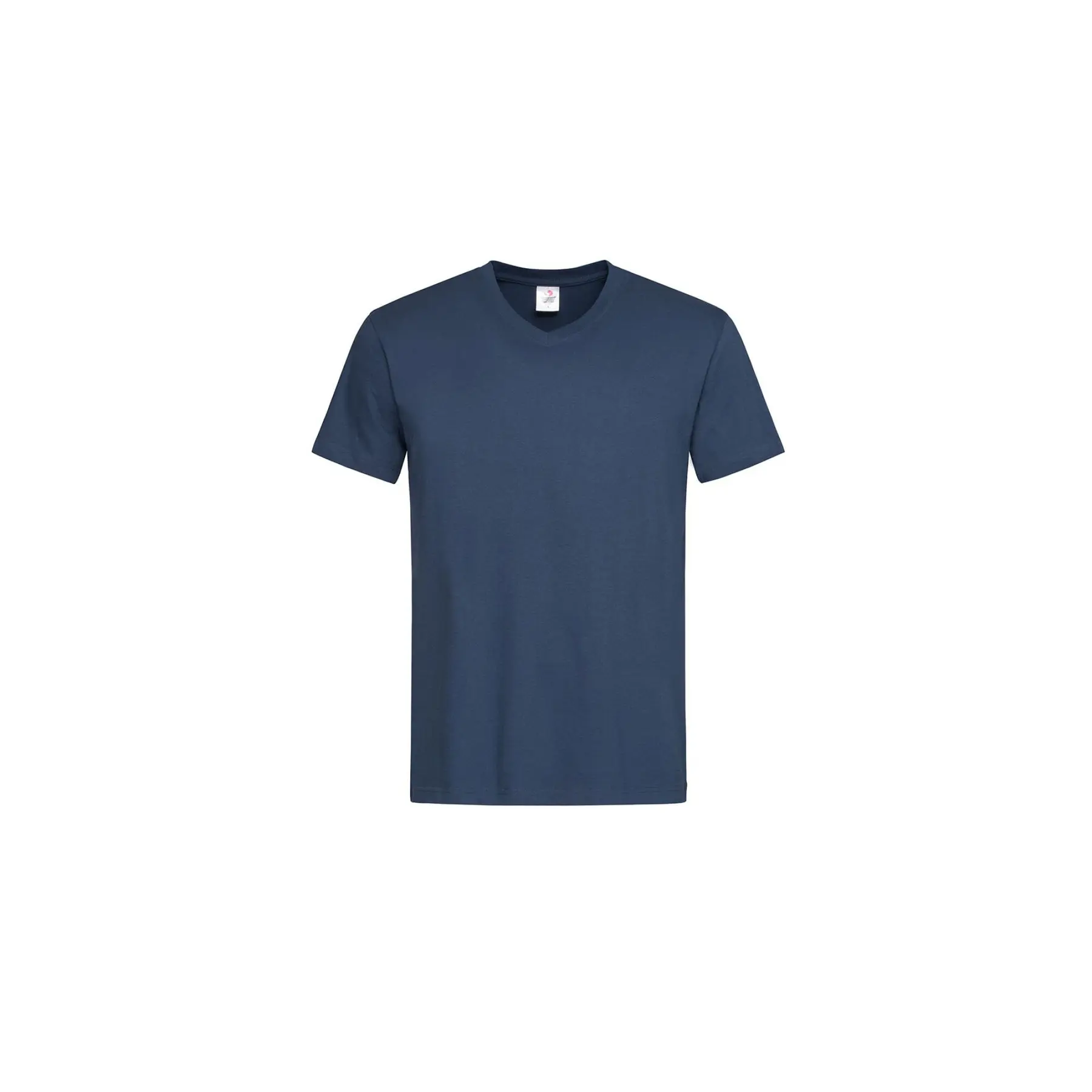 Stedman Men's Bleu V-Neck T-Shirt Classic