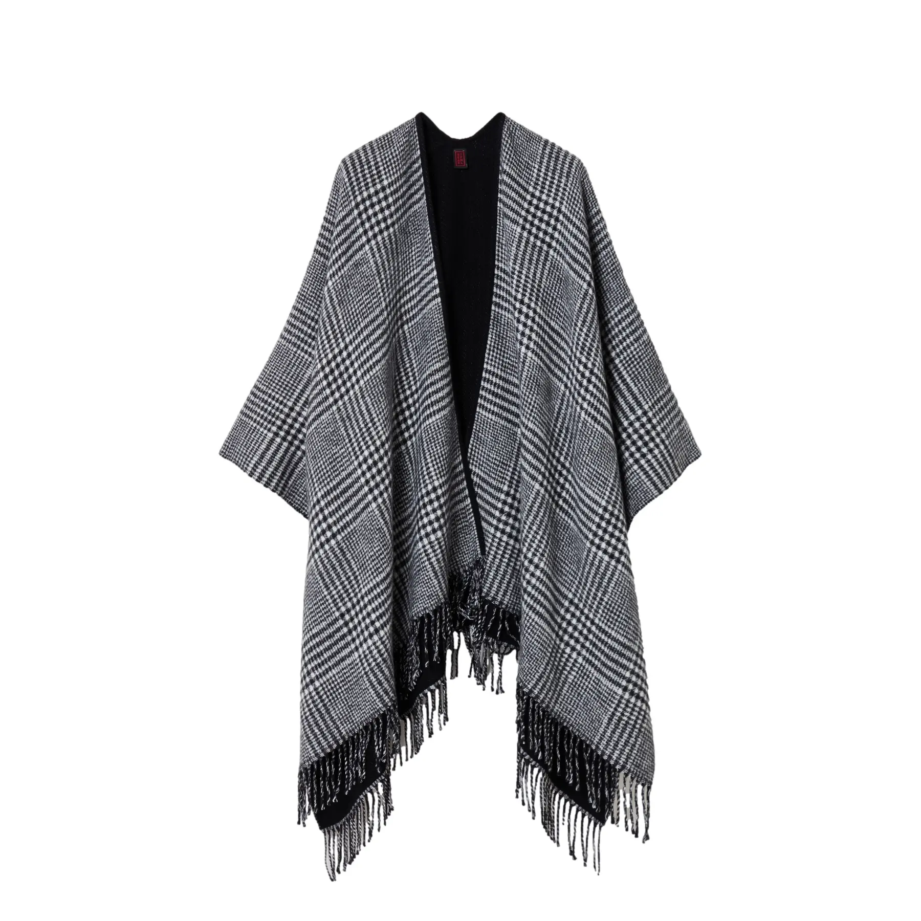 Women's cape Stefanel Prince of Wales