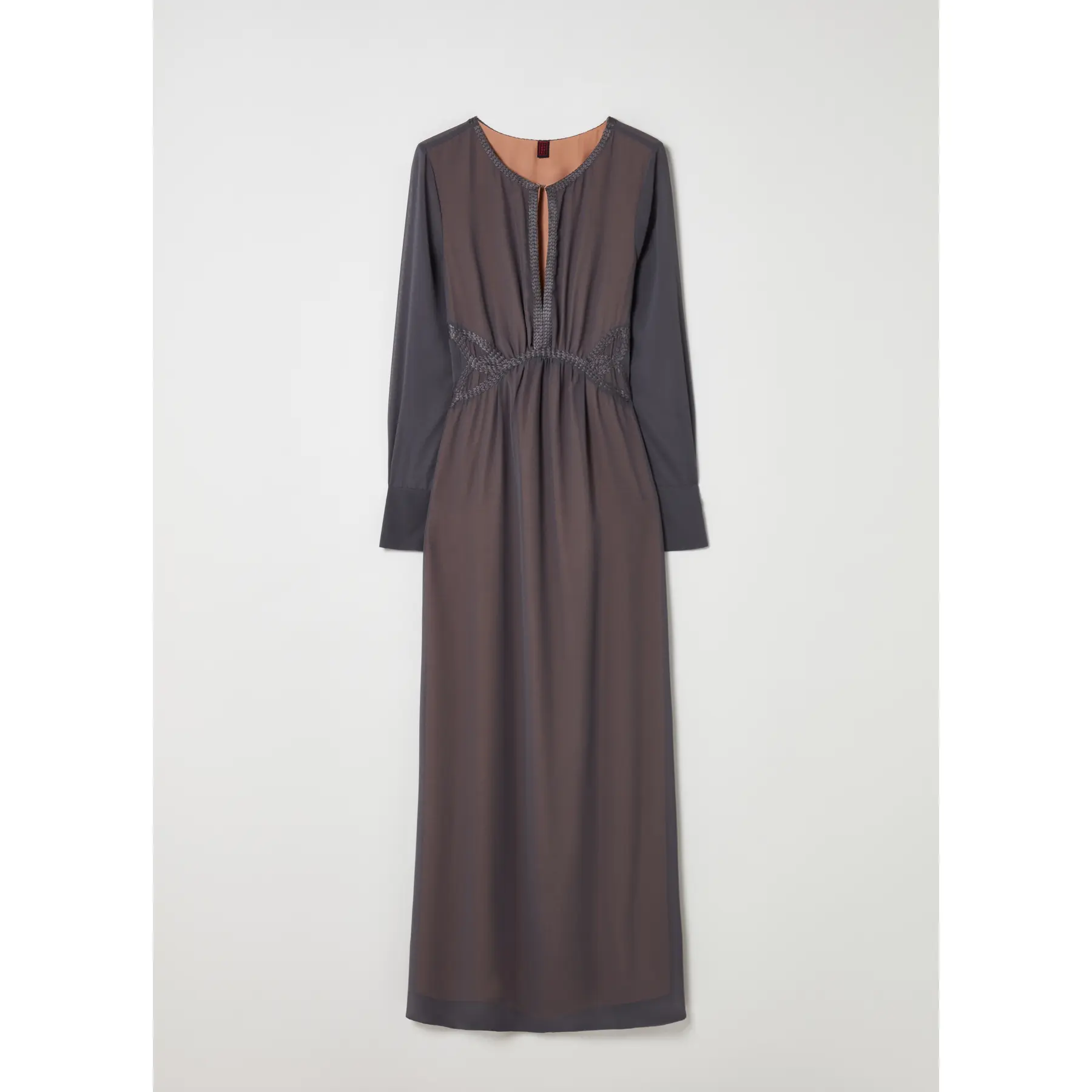 Image of Lange Empire-Stil Kleid Damen Stefanel