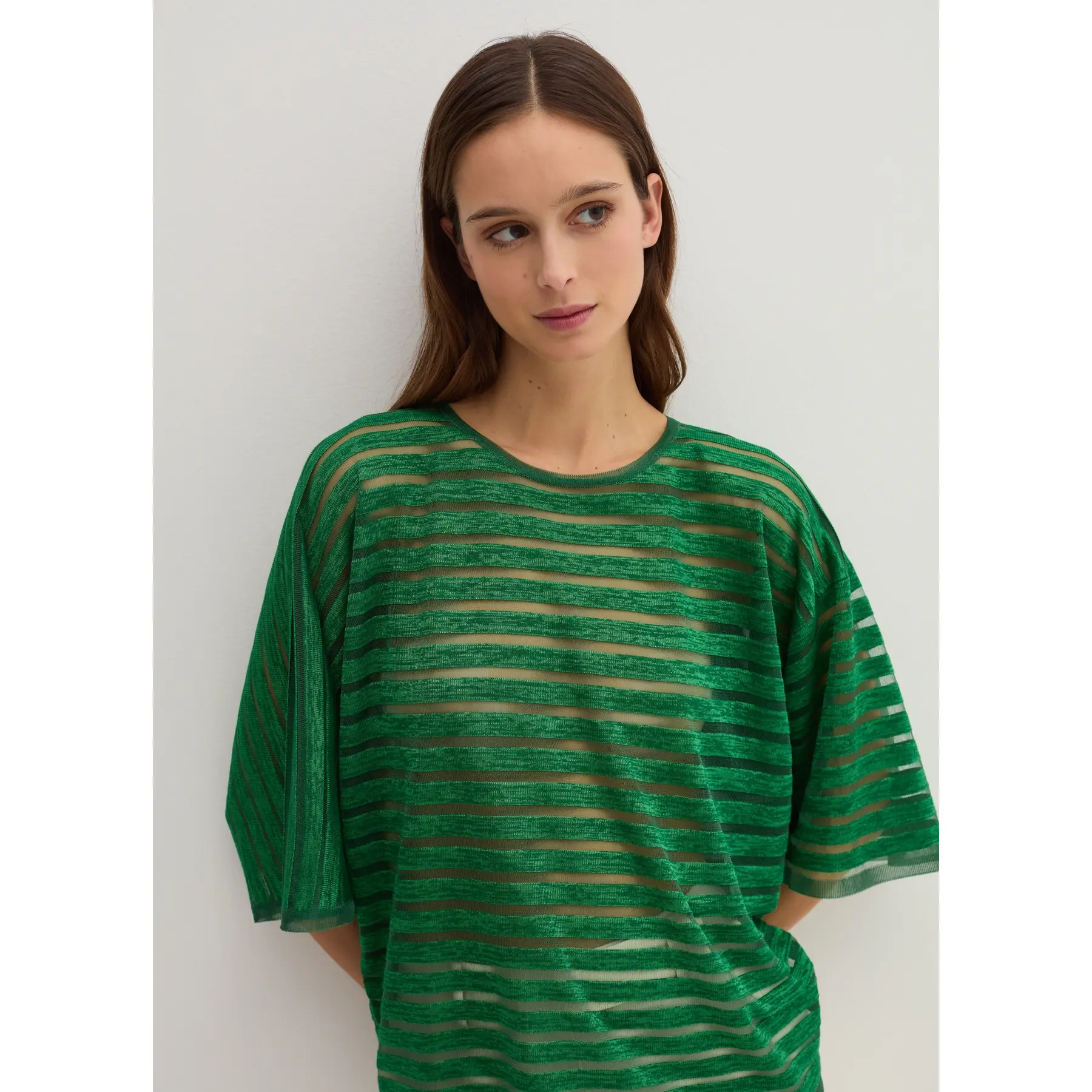 Woman sweater Stefanel striped