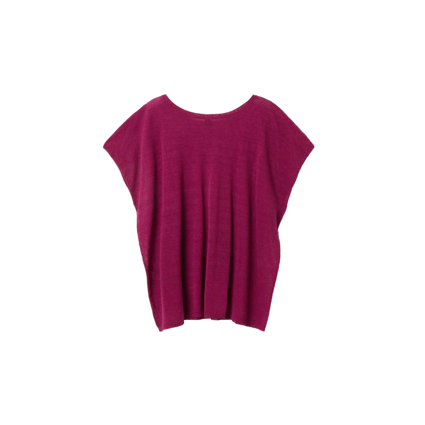 Blusa misto con cordino donna