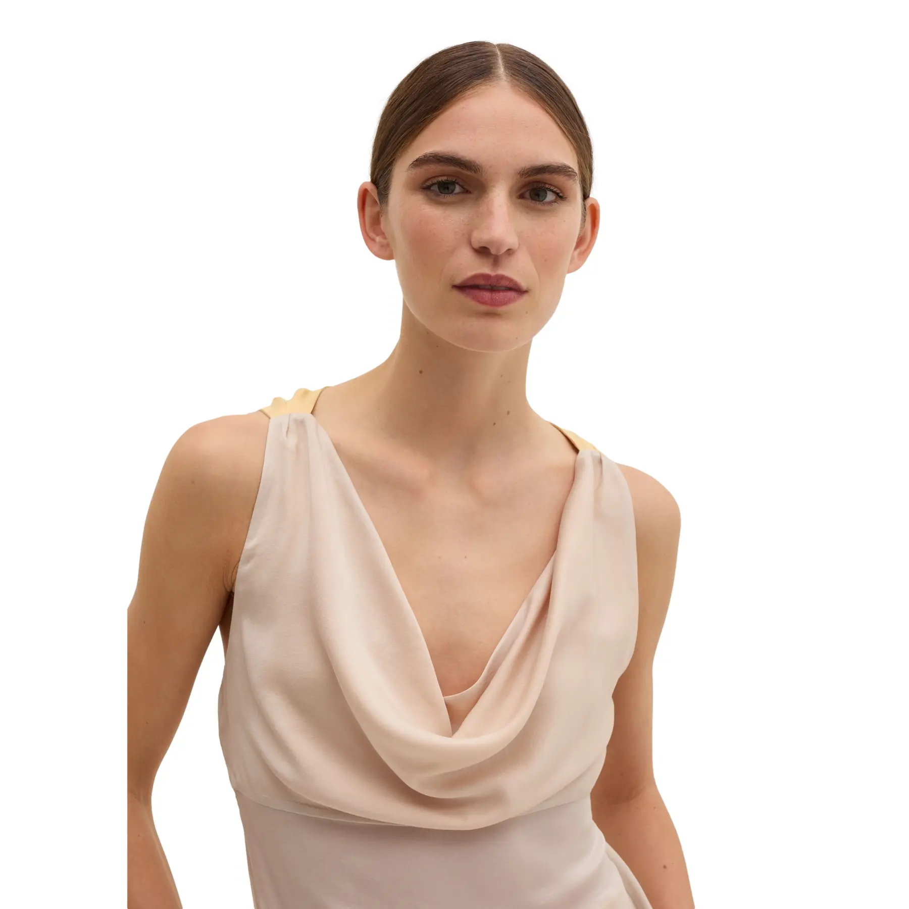 Canotta con spalline incrociate donna