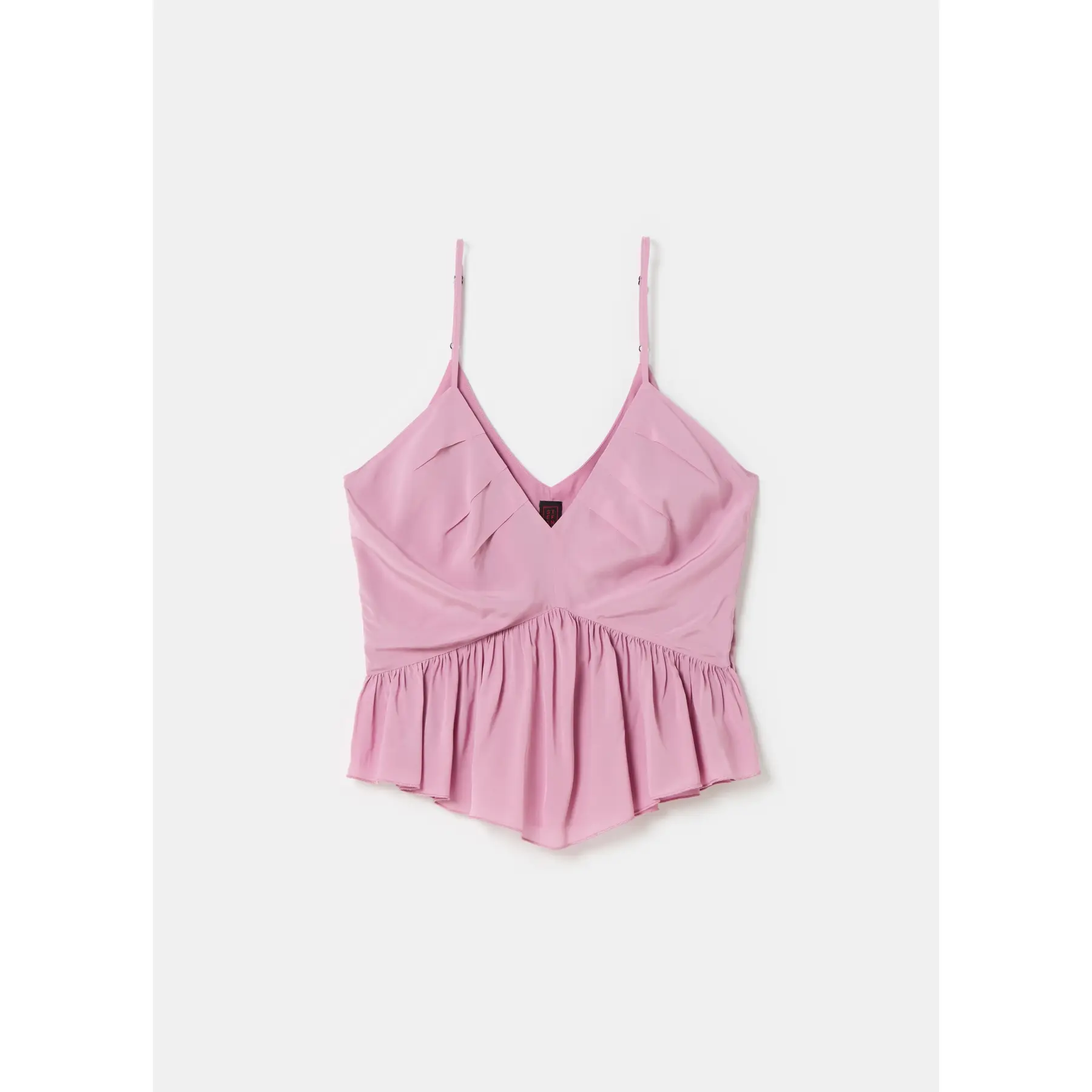 Women's crop top Stefanel CrÃªpe Chine