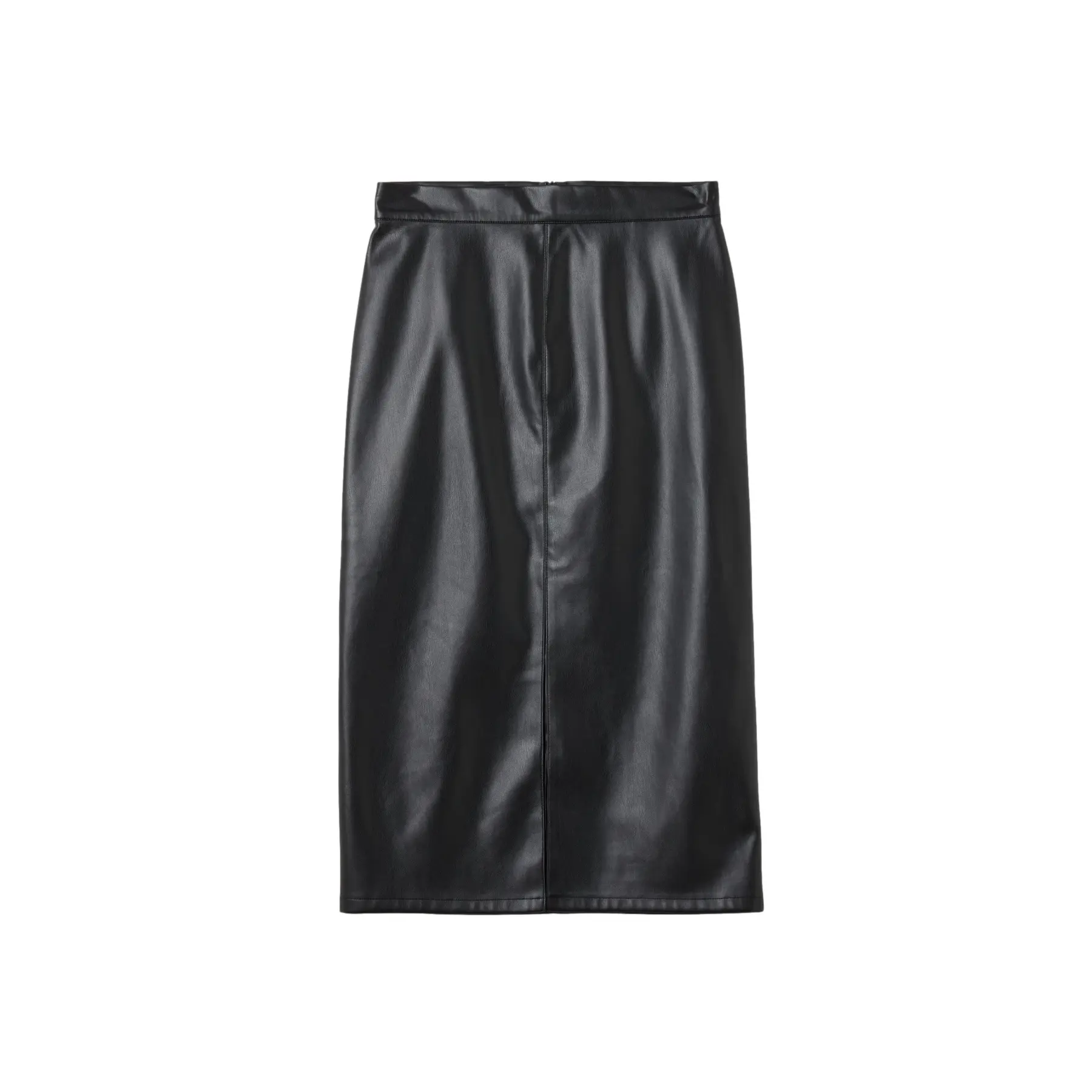 Gonna in pelle da donna  Glossy-effect