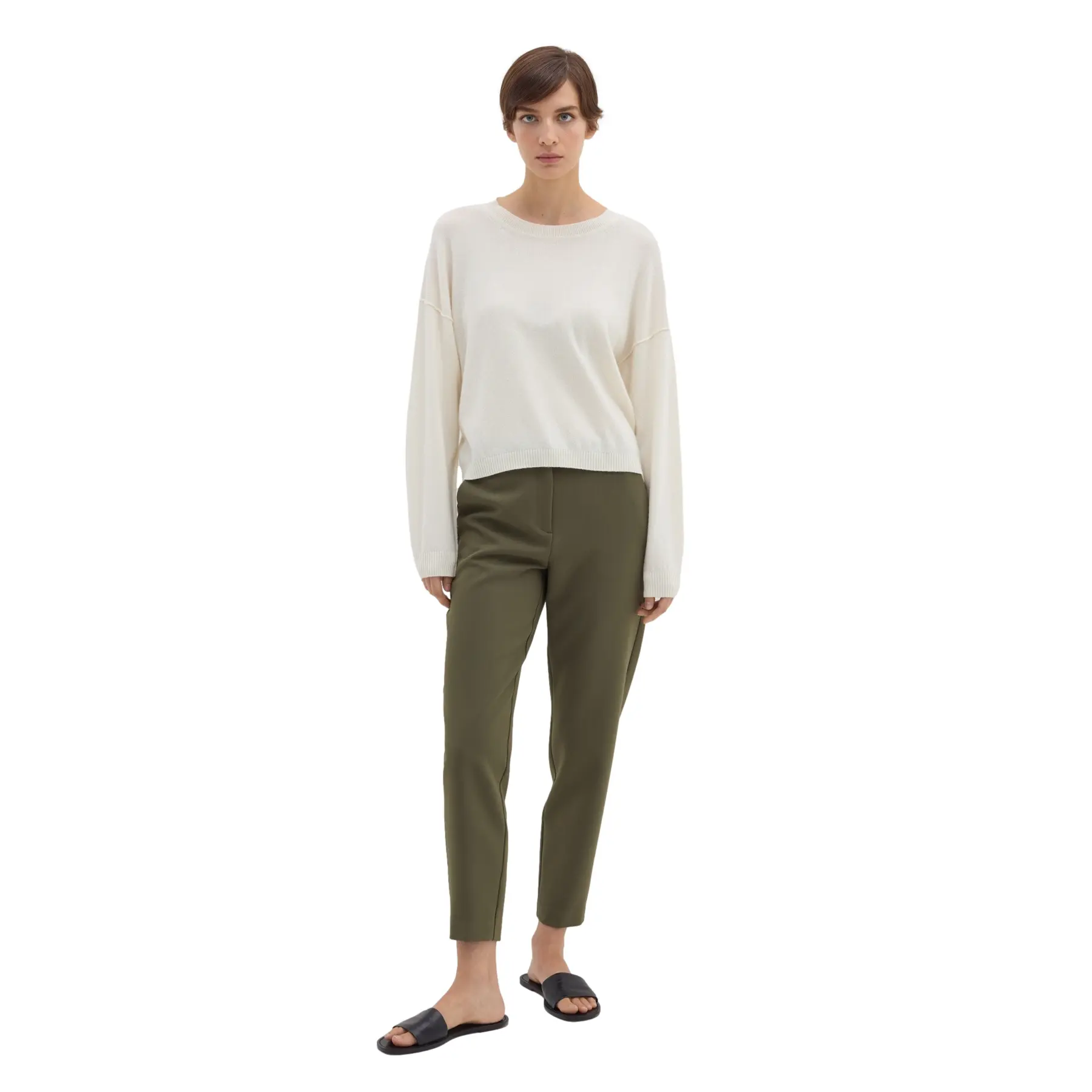 Stefanel Women's Rose Oversized Sweater
