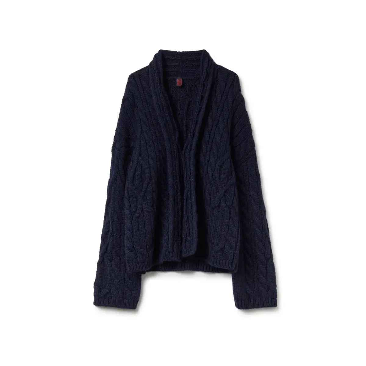Damen Strick-Cardigan mit Zopfmuster Stefanel