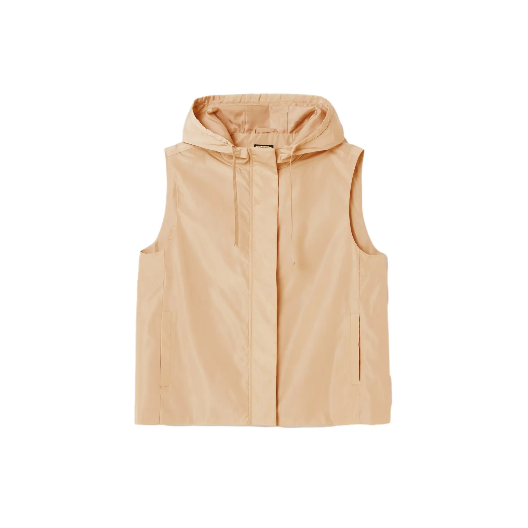 Gilet con cappuccio da donna