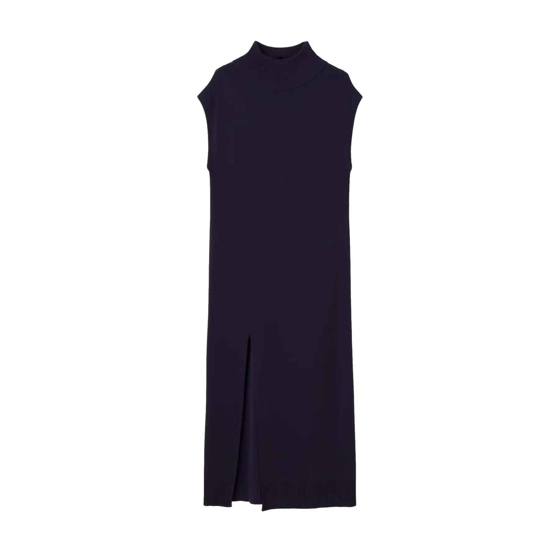 Abito lungo in crêpe donna