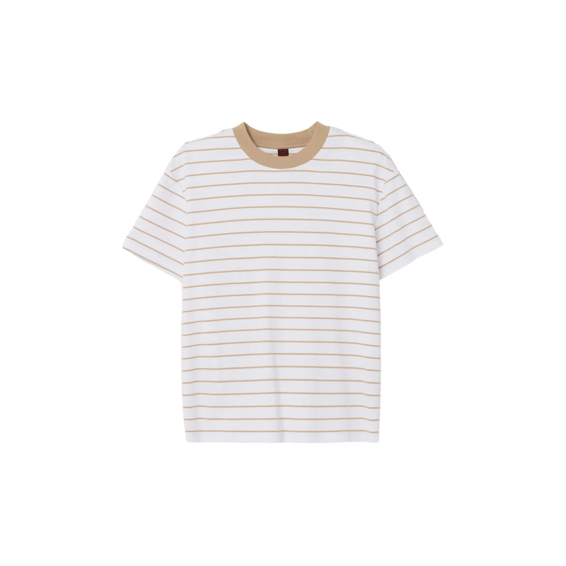T-shirt da donna  boxy-fit striped