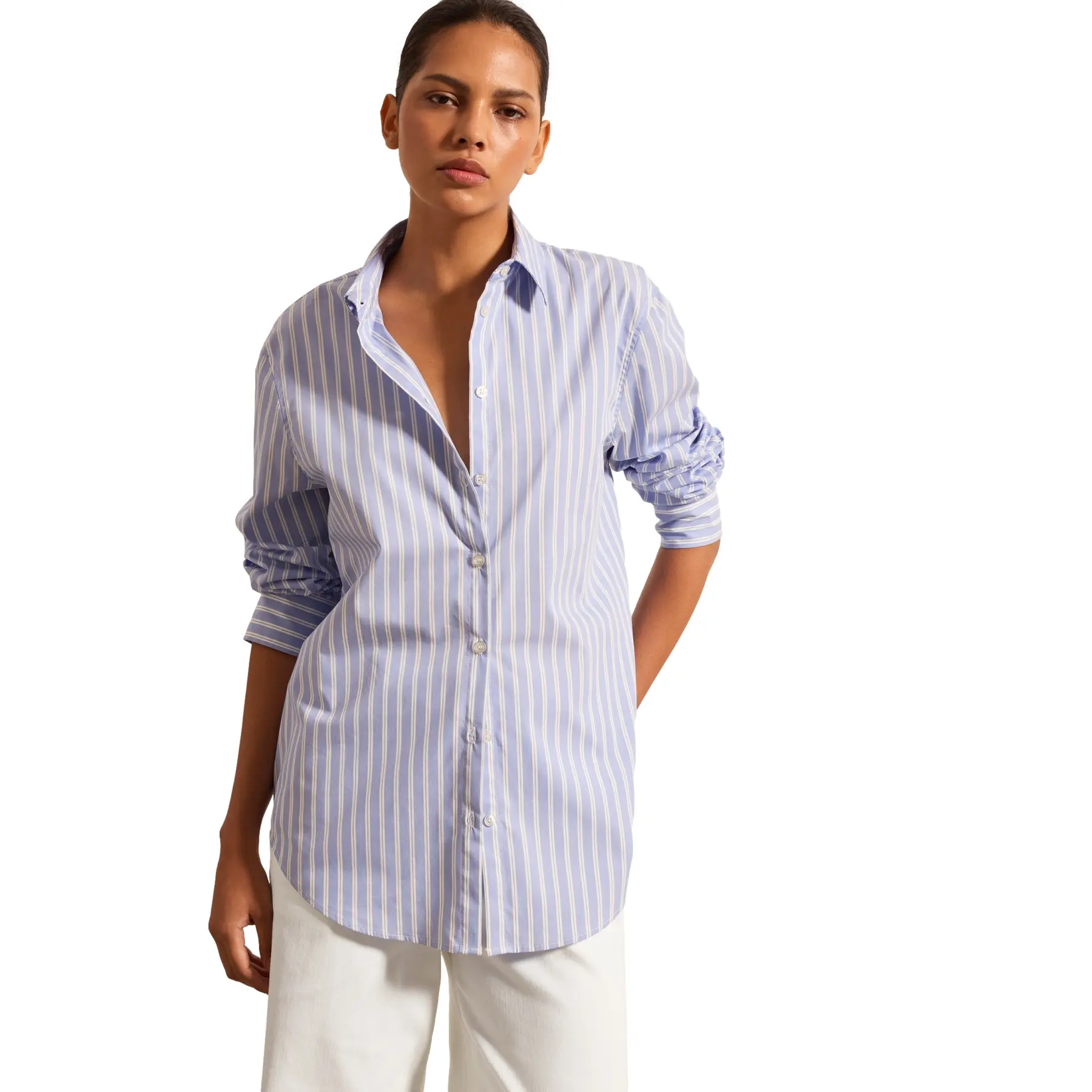 Camicia a righe donna