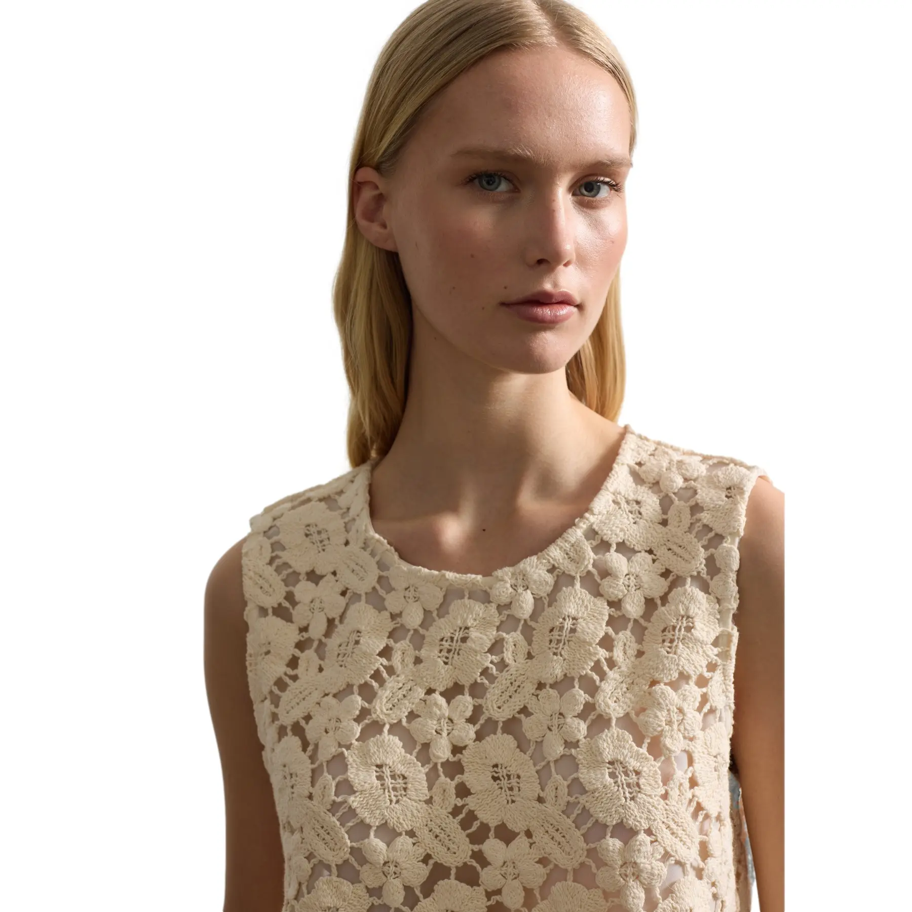 Canottiera da donna in pizzo