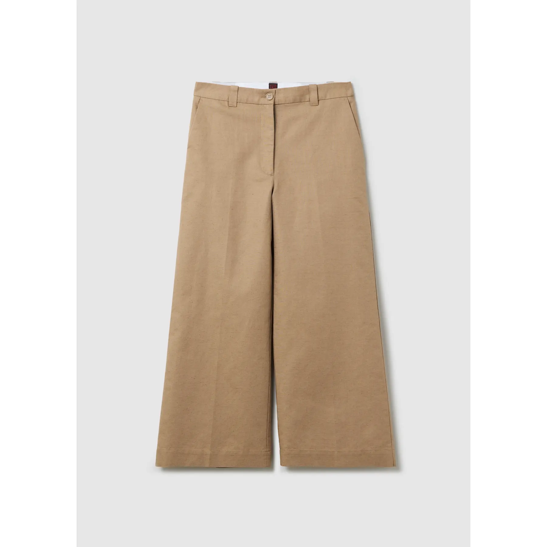 Women's Straight Linen Trousers Stefanel