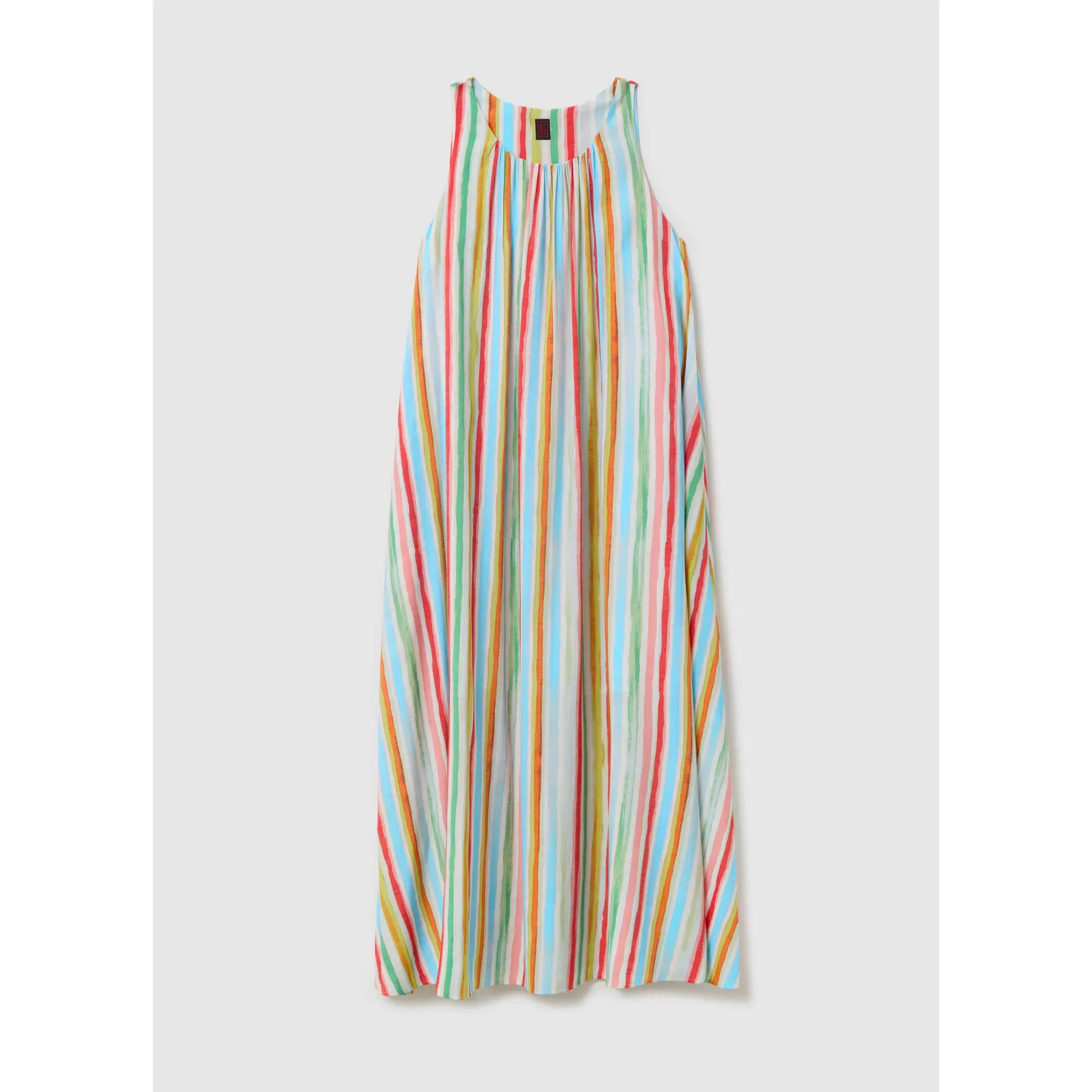 Striped Long Dress Women Stefanel