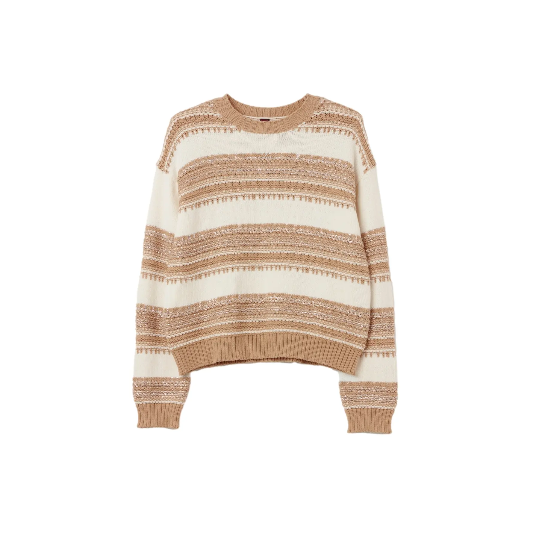 Pull con lurex donna  Jacquard