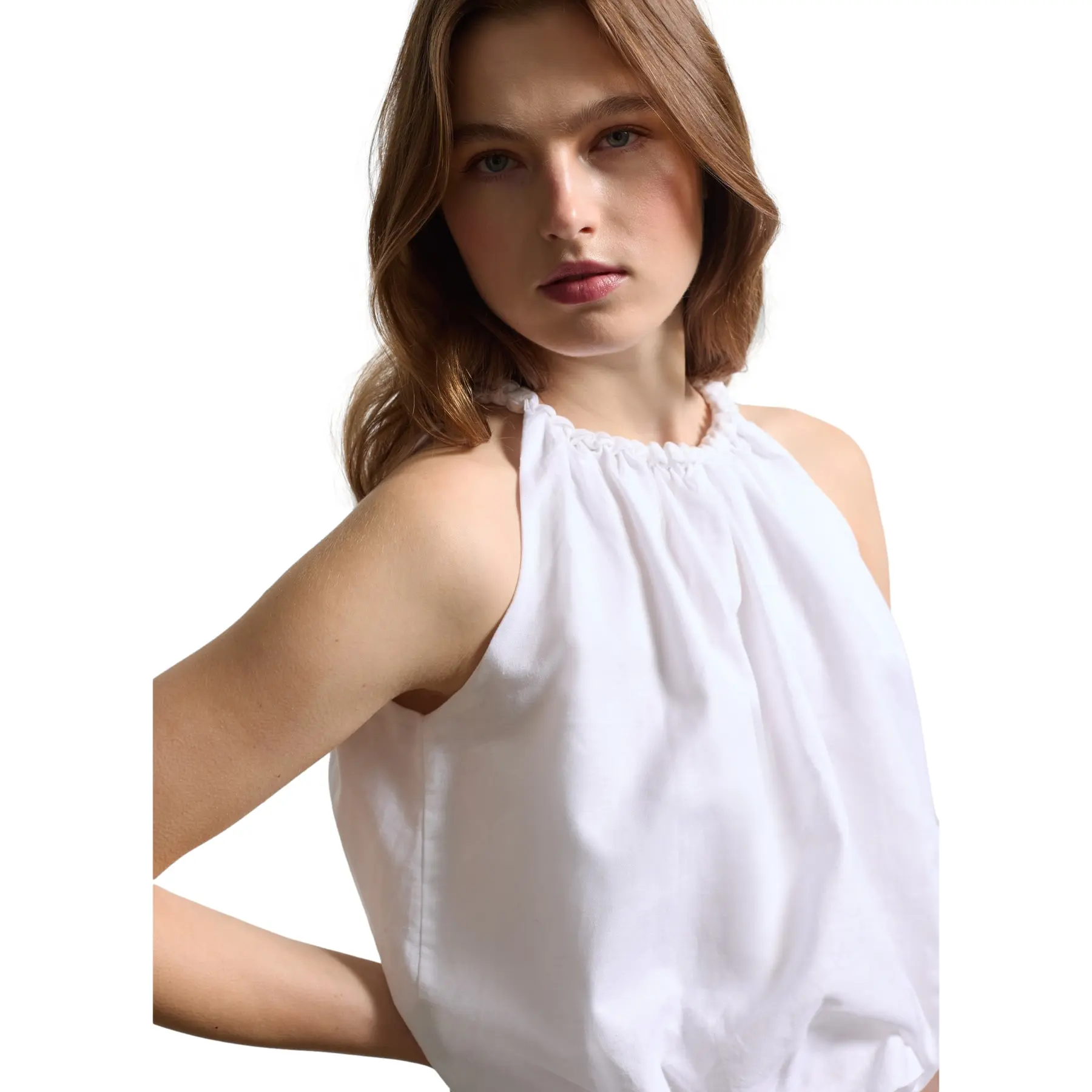 Canottiera in cotone donna