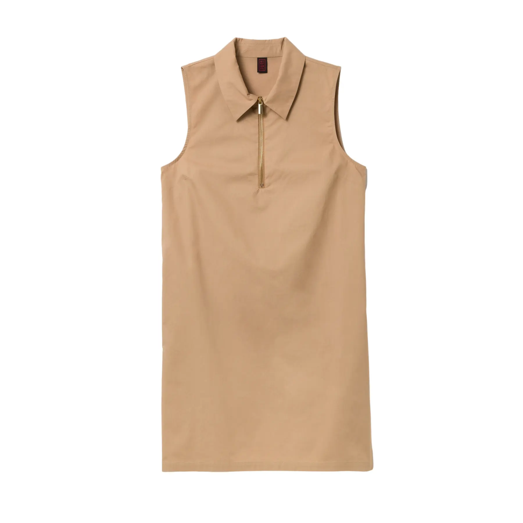 Robe a col zip femme