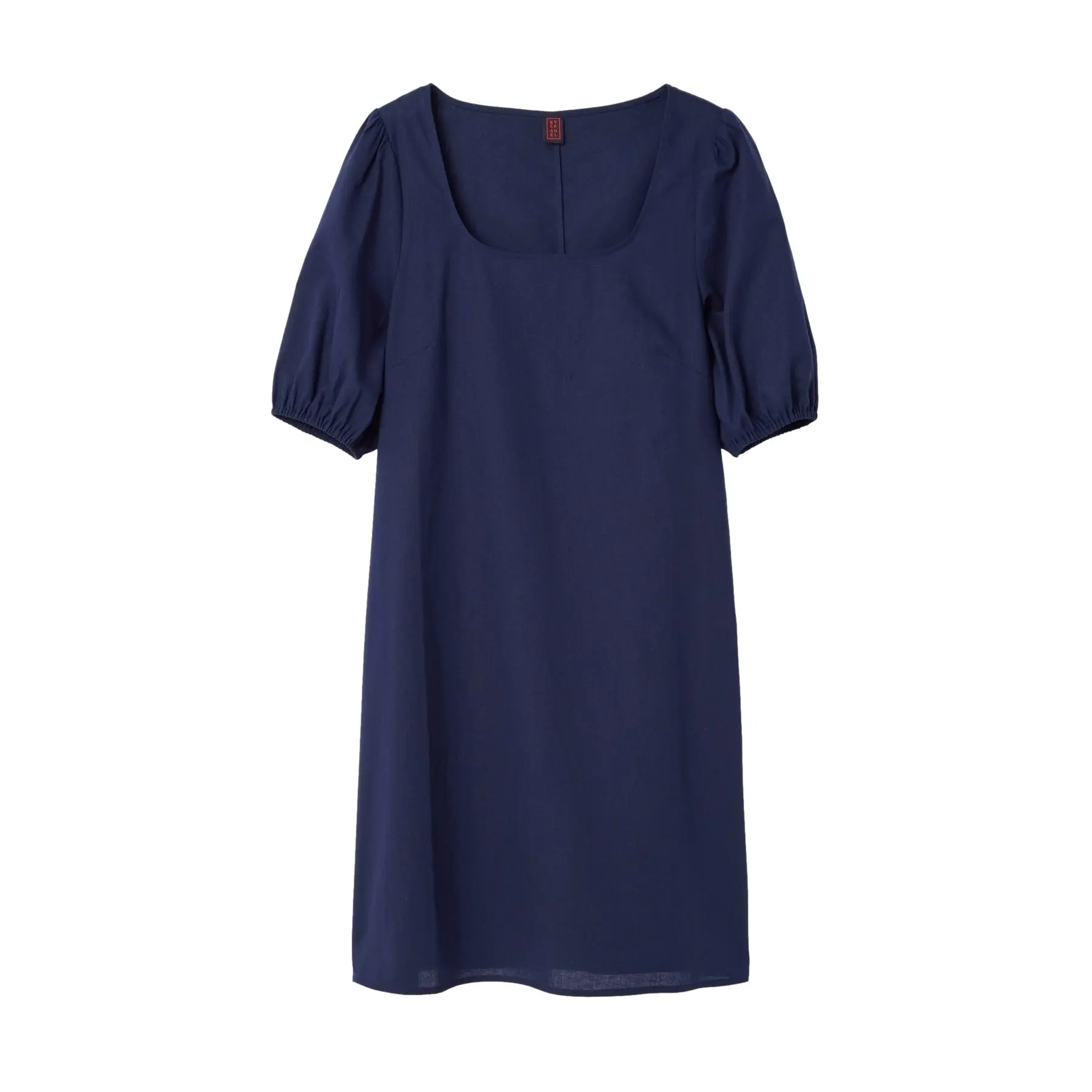 Abito in cotone e lino donna