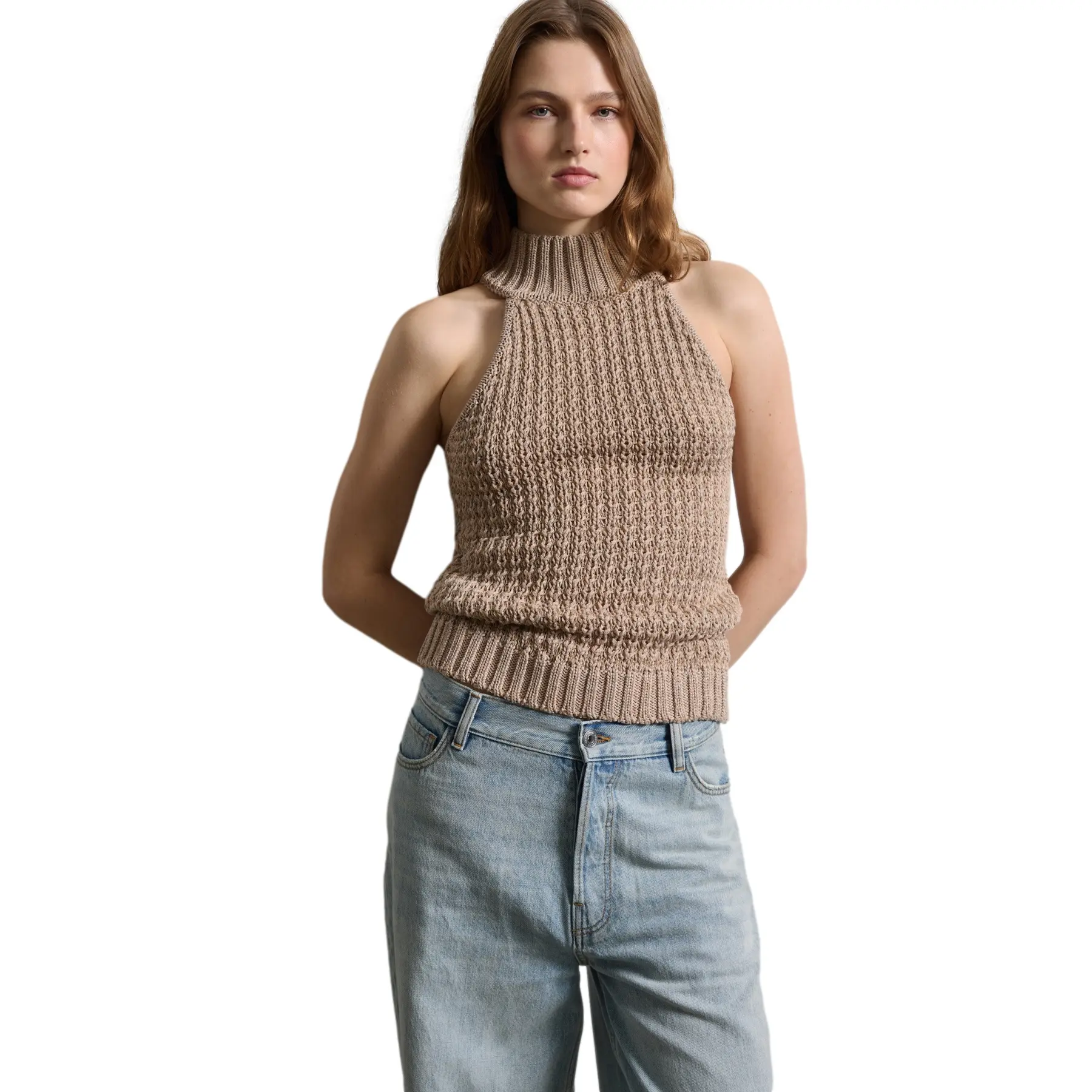 Canotta da donna in maglia