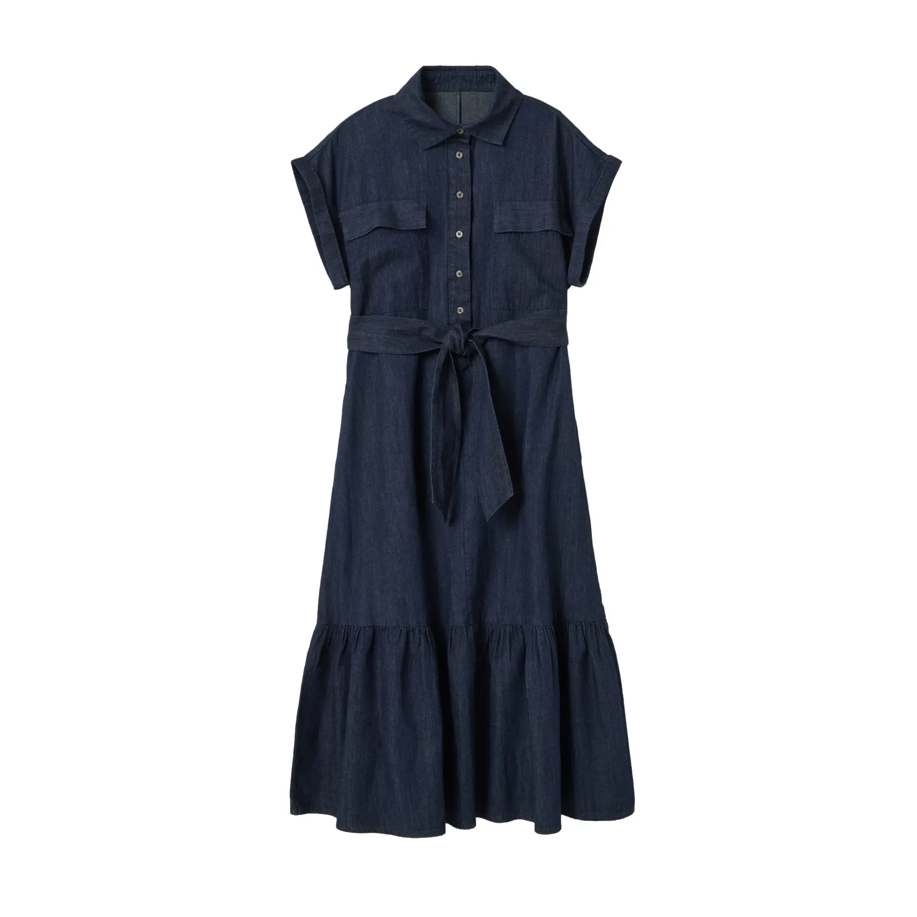 Abito a Camicia in denim donna