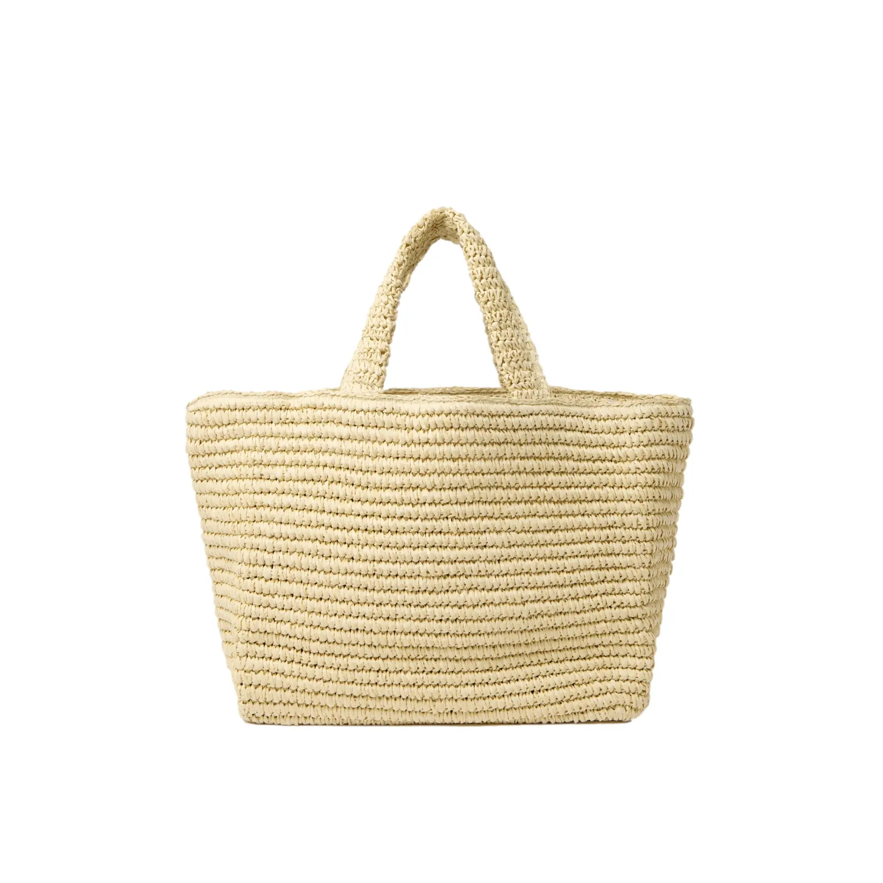 Image of Geflochtener Raffia-Shopper Damen Stefanel