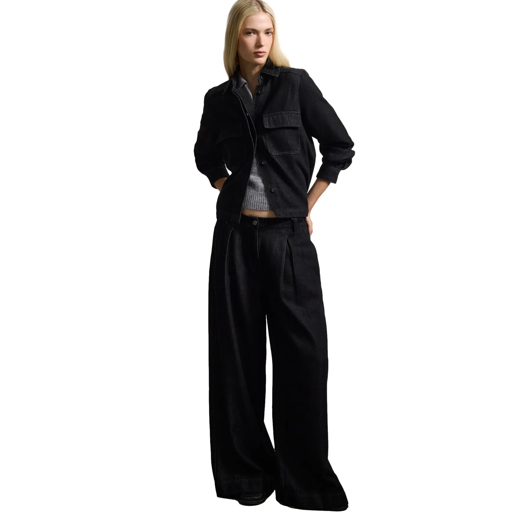 Damenhose aus Baumwollmischung Stefanel
