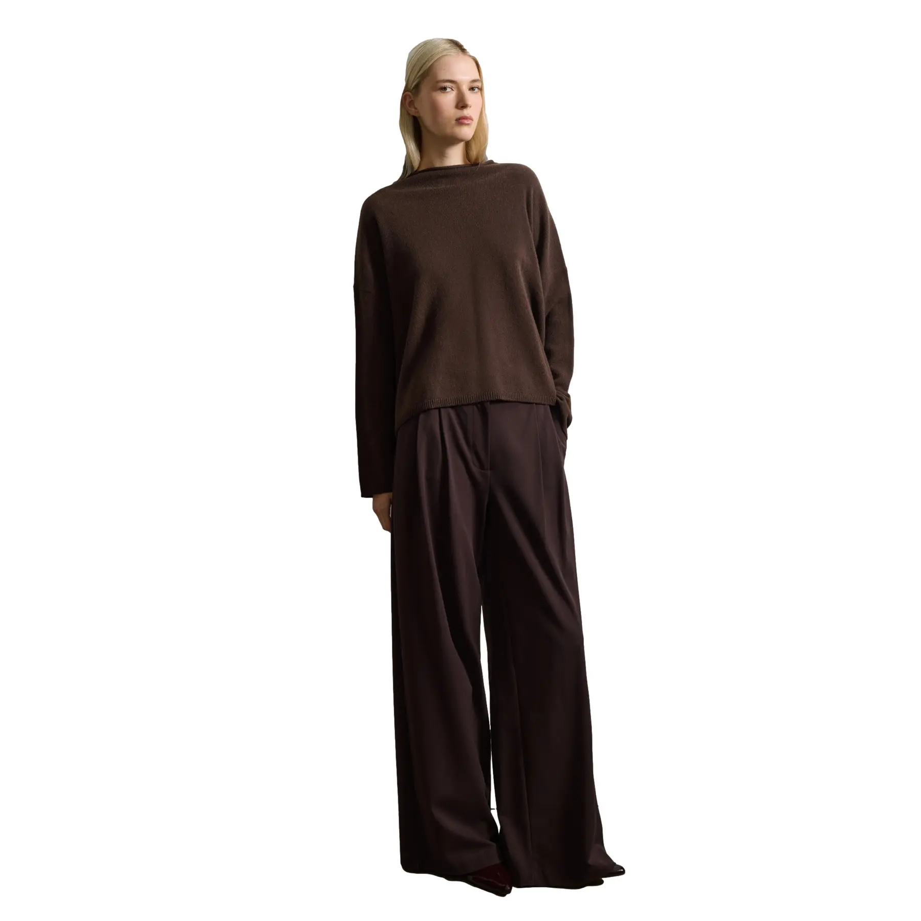 Weite Hose Damen Stefanel