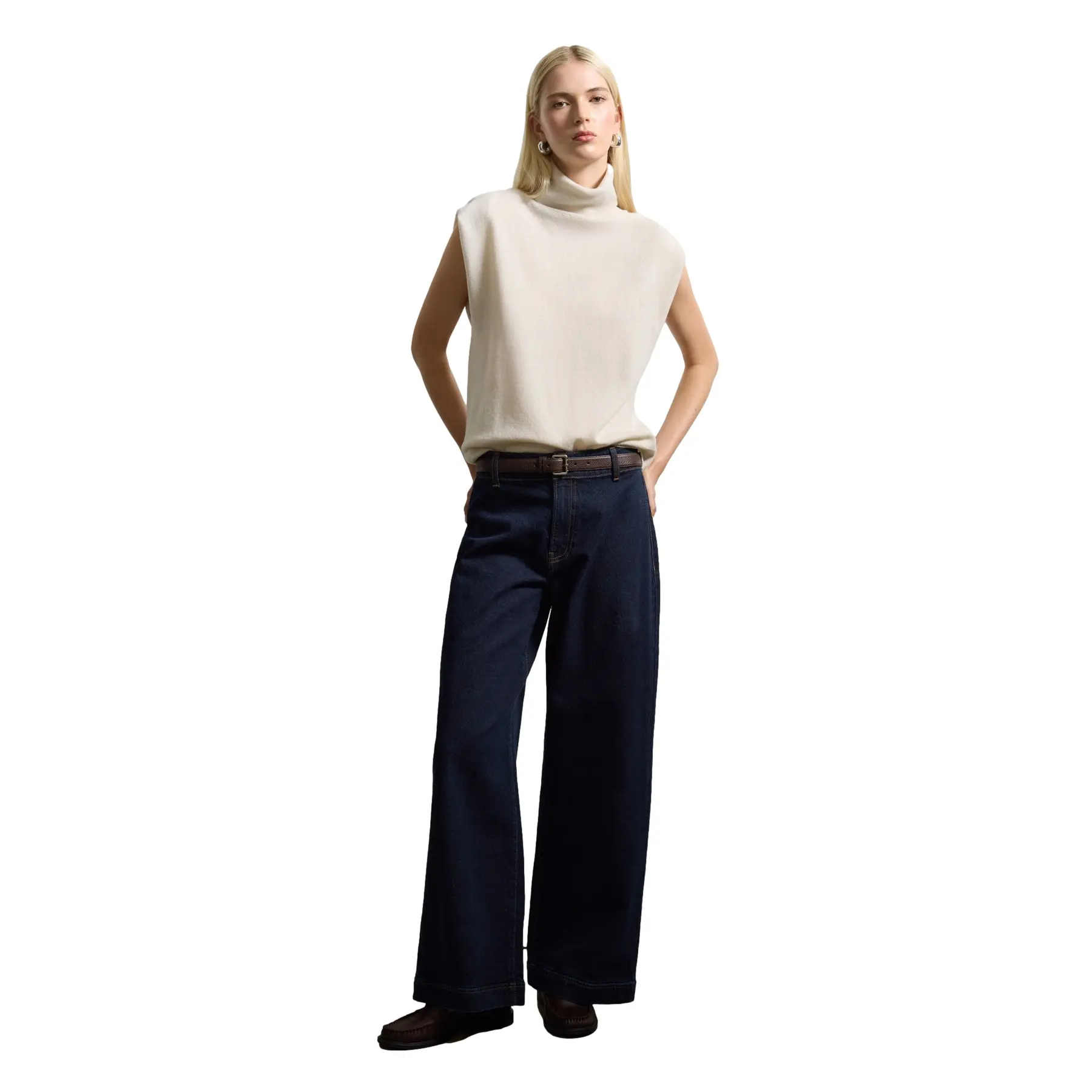 Dames Wide Leg Jeans Stefanel