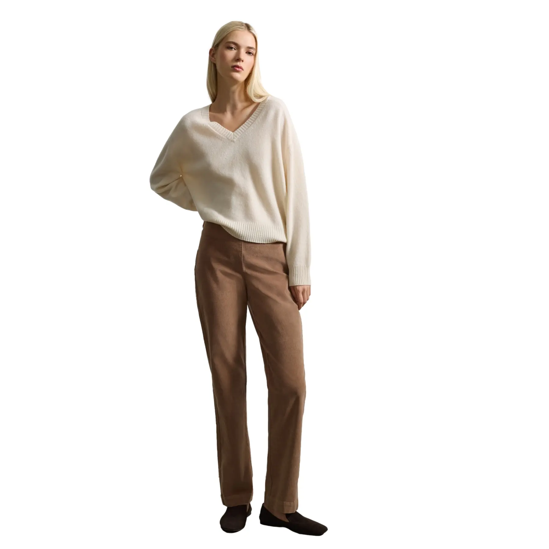 Stretch Corduroy Pants Dames Stefanel