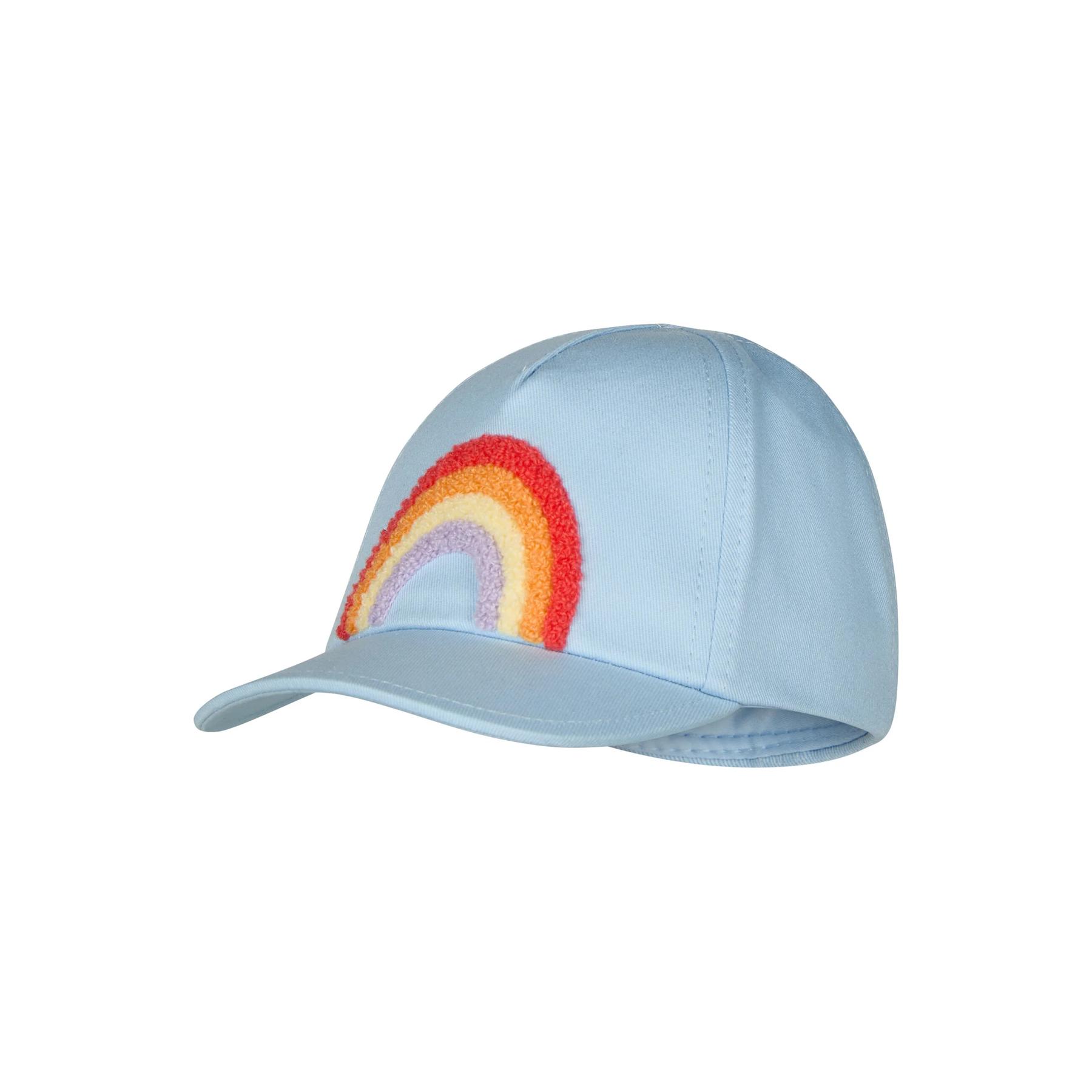 4066891307273 - Regenbogen-Motiv Baumwoll-Baseballmütze für Mädchen Sterntaler