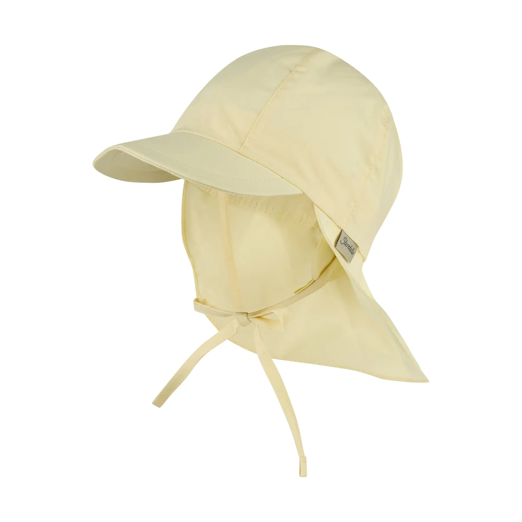 4066891304289 - Baseballcap mit Nackenbedeckung aus UV-Popeline für Kinder unicolore