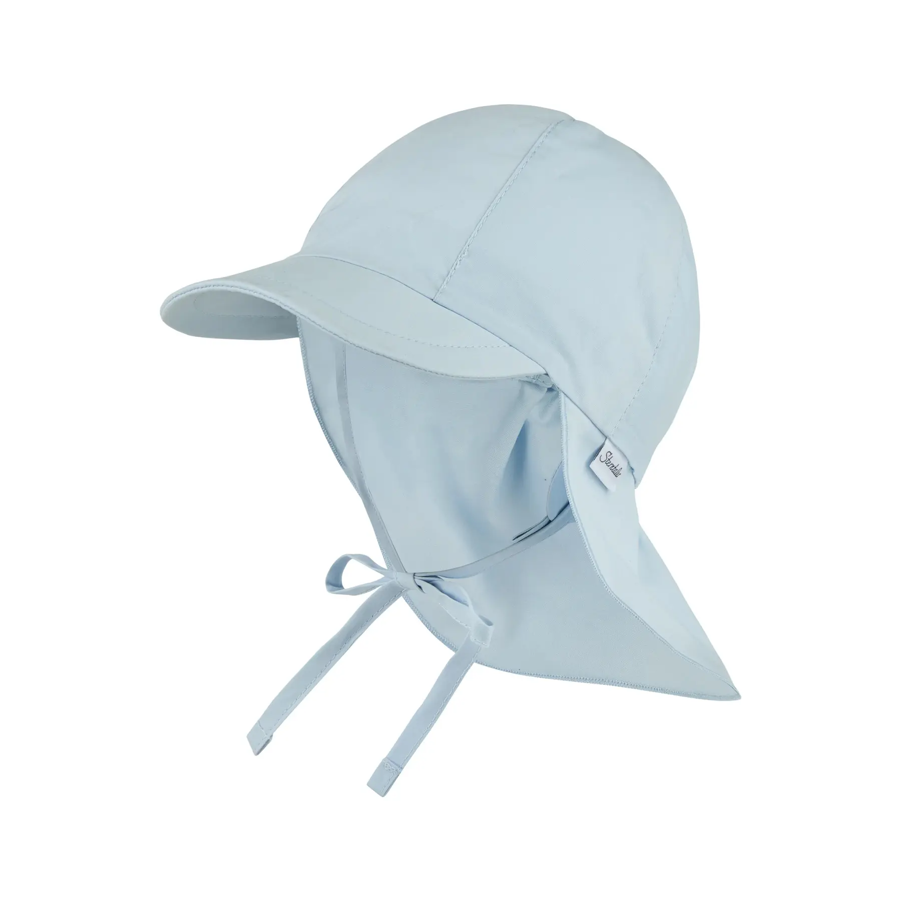 4066891304340 - Baseballcap mit Nackenbedeckung aus UV-Popeline für Kinder unicolore