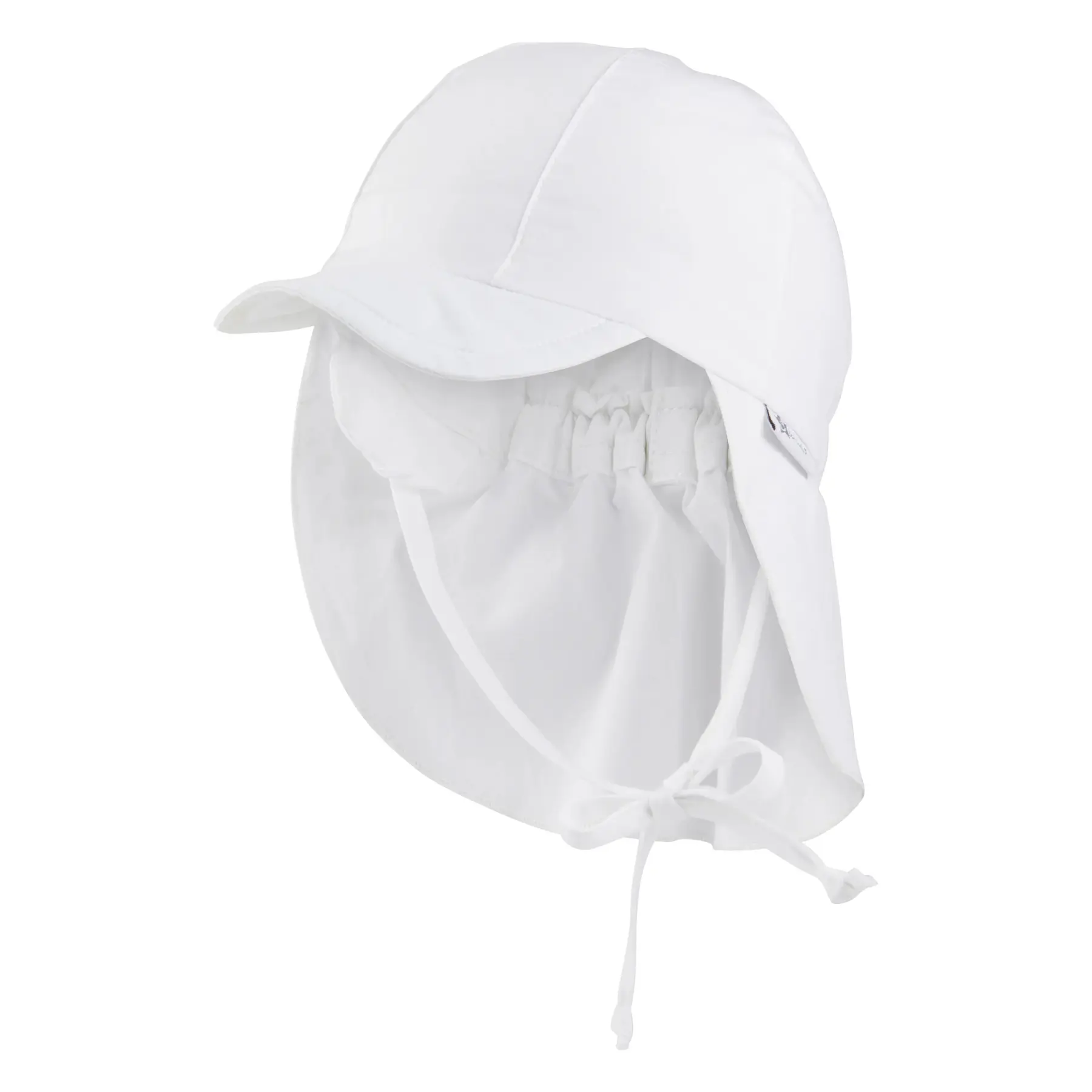 4043168417026 - Baseballcap mit Nackenbedeckung aus UV-Popeline für Kinder unicolore