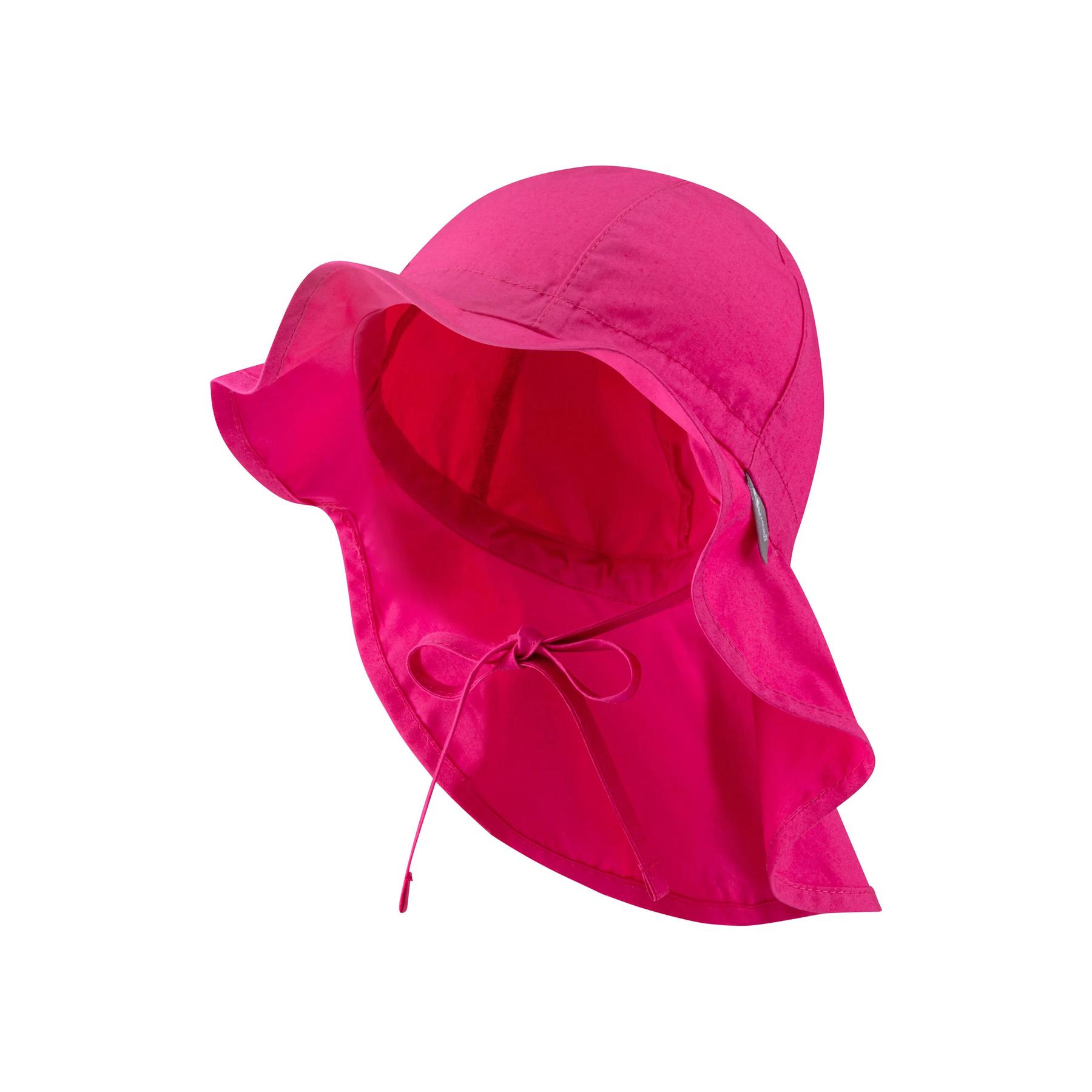 4055579473928 - - Sonnenhut BASIC SOMMER mit Nackenschutz in magenta Gr53