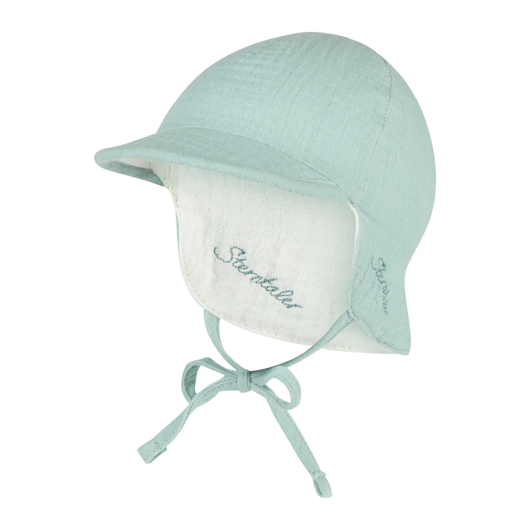 Casquette de baseball couvre nuque en mousseline bébé garçon Sterntaler