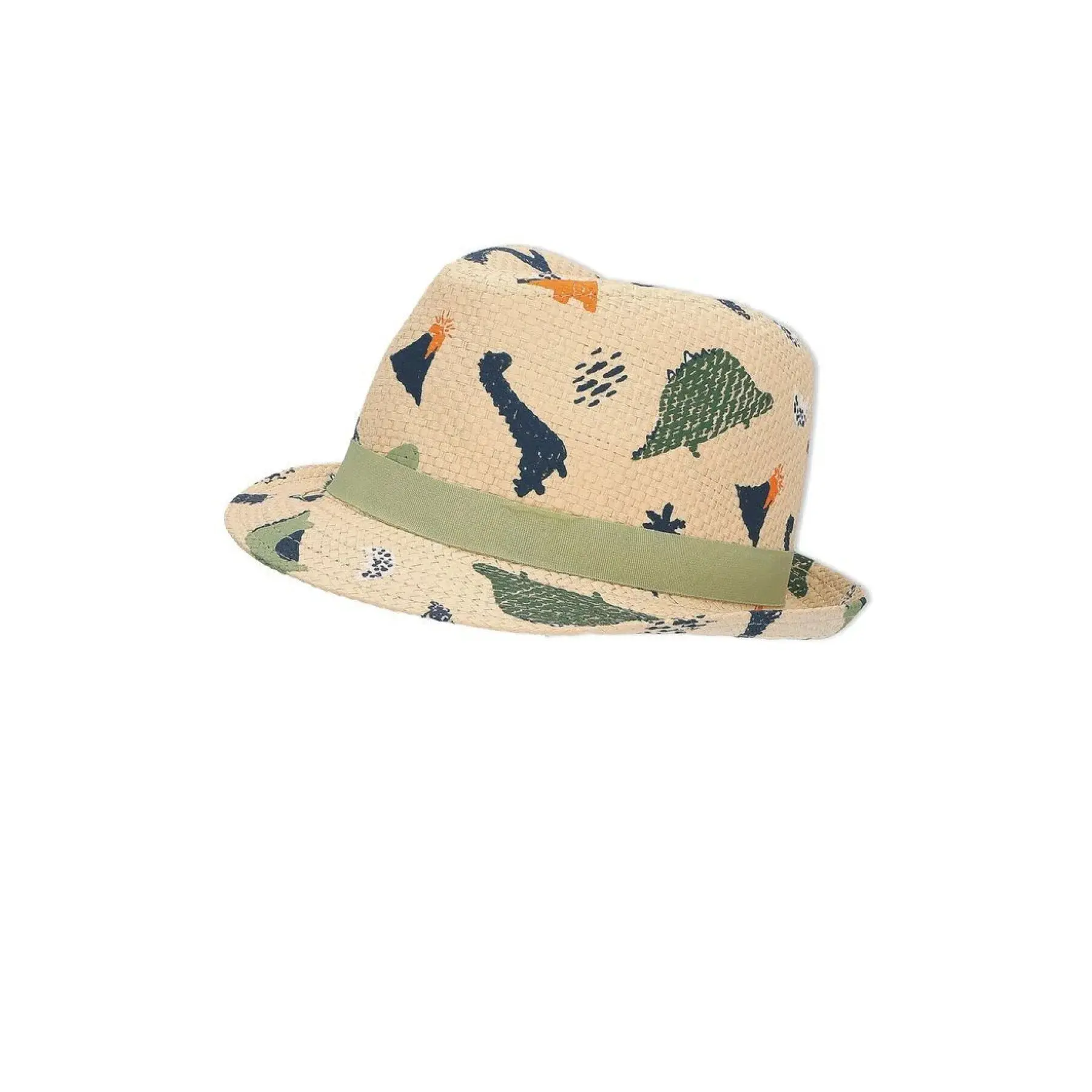 4055579748101 - Kinderstrohhat Dinosaures