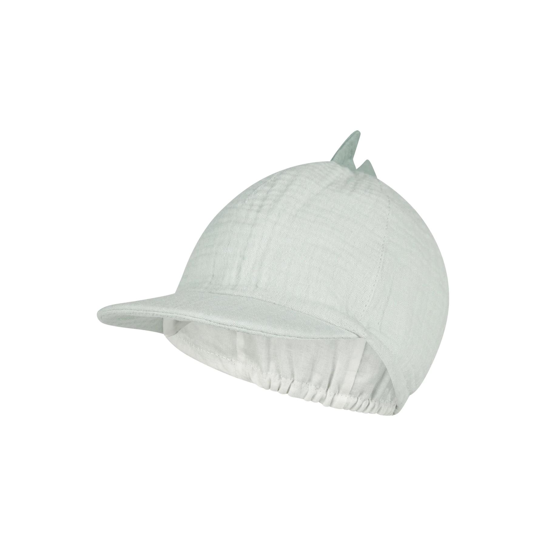 4066891318286 - Kinder 5-Panel-Cap mit Musselin-Schild Sterntaler