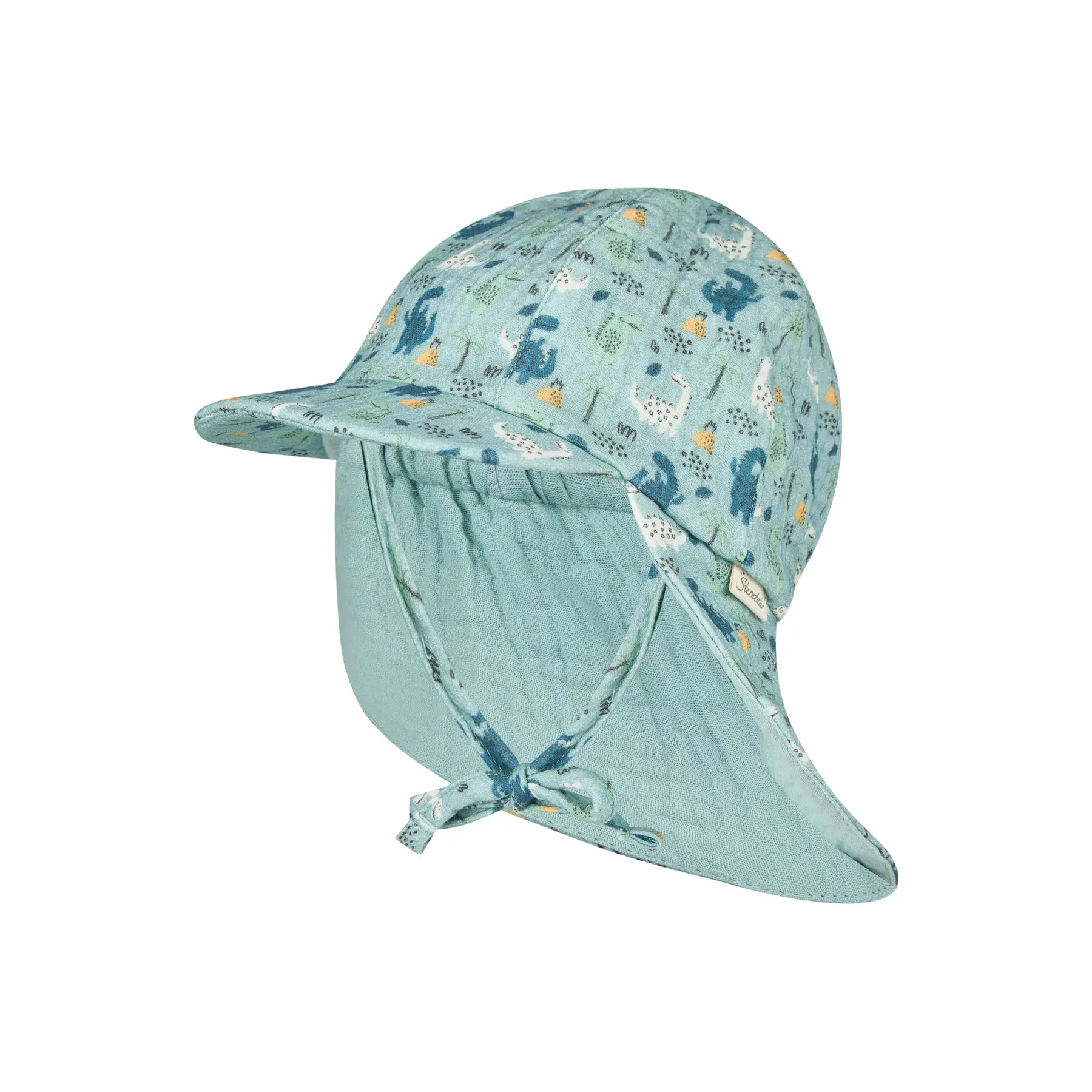 4066891313847 - Baseball-Cap mit Nacken-Schutz für Kinder Dinos
