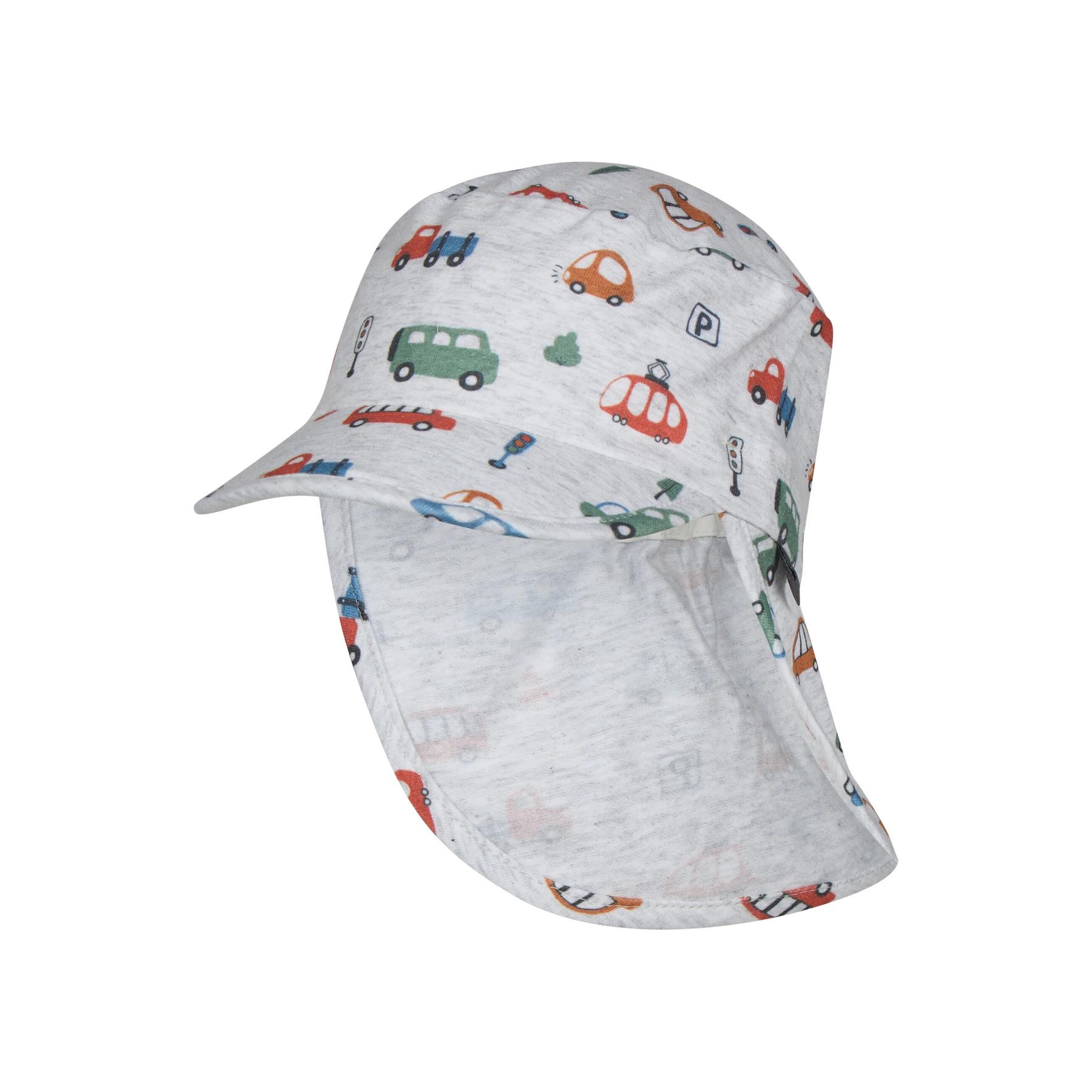 4066891316190 - Baseballcap mit Nackenabdeckung für Kinder mit Fahrzeugmotiven Sterntaler