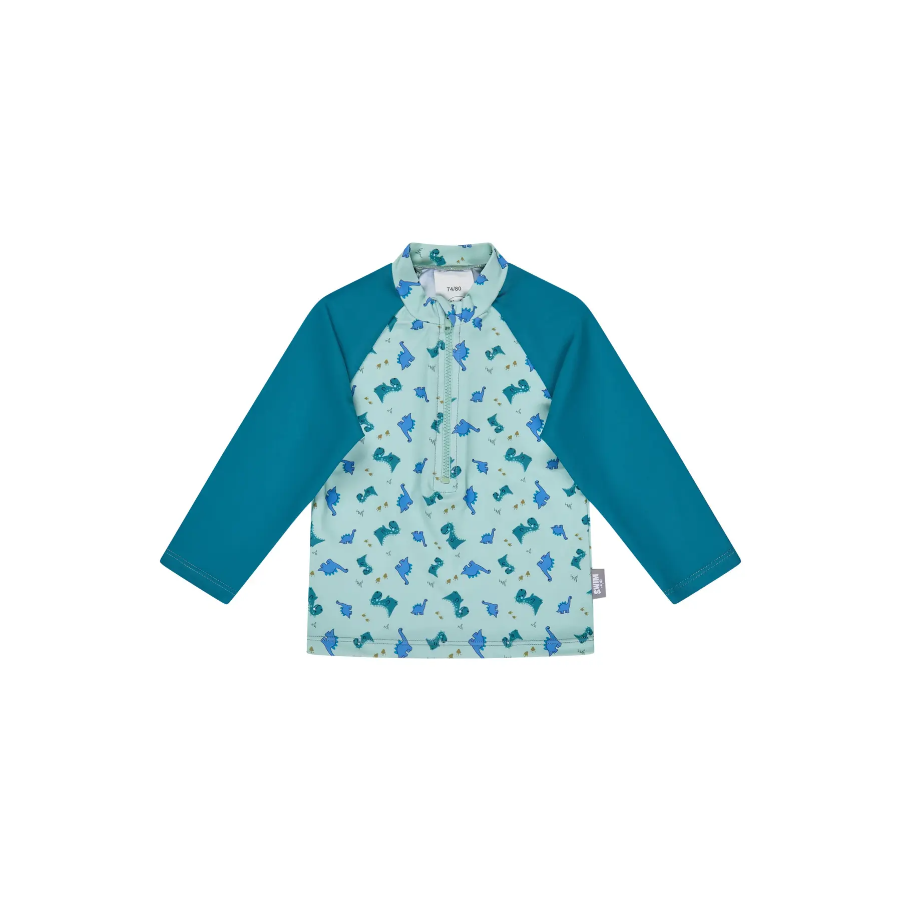 Langarm-Bade-T-Shirt für Baby-Jungen Sterntaler Dino
