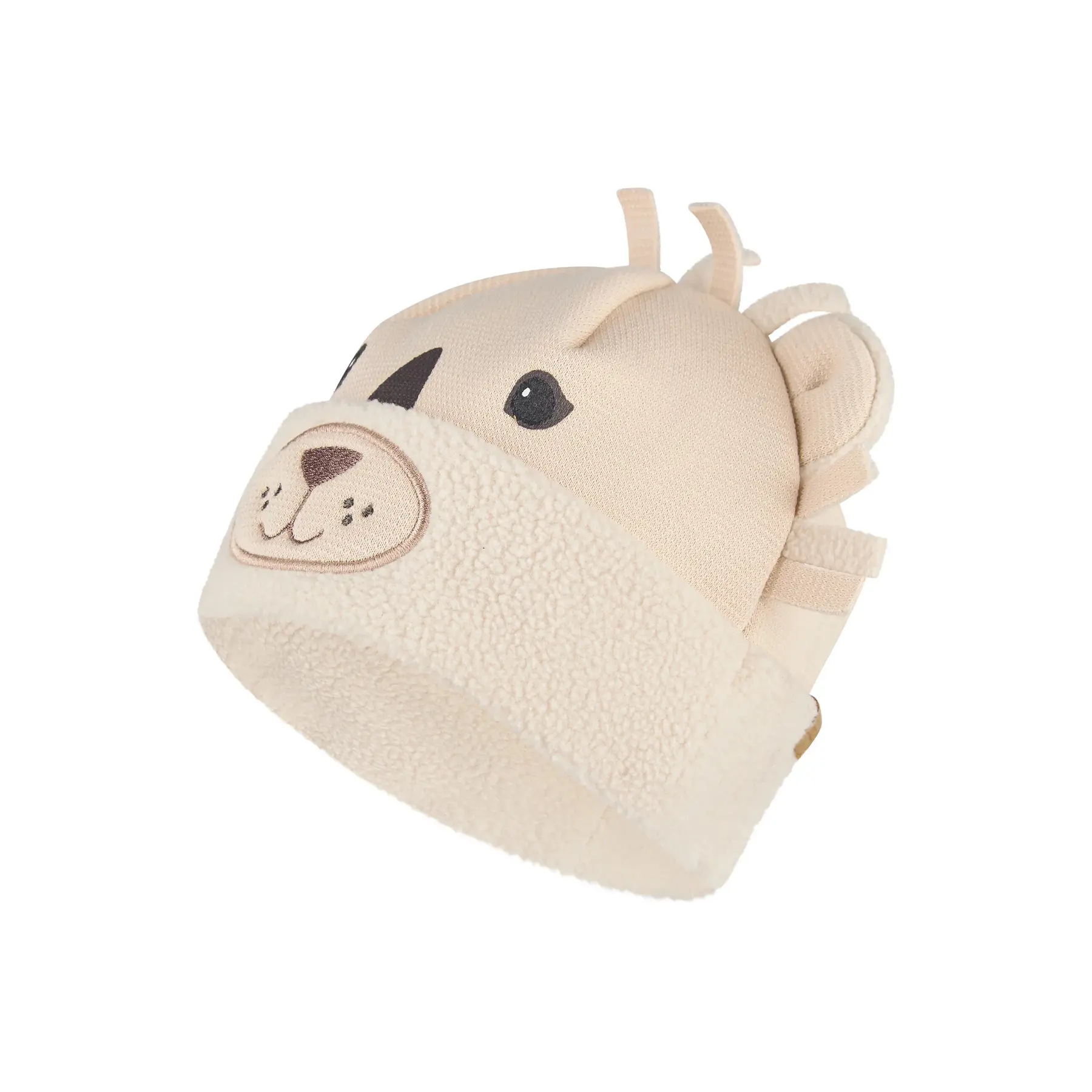 Bonnet dos en polaire douce bébé Sterntaler Lion