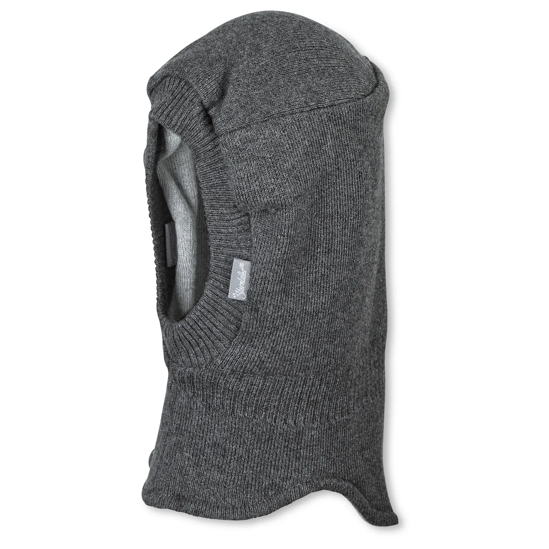 4046428910459 - - Wende-Schlupfmütze BASIC in grau Gr53