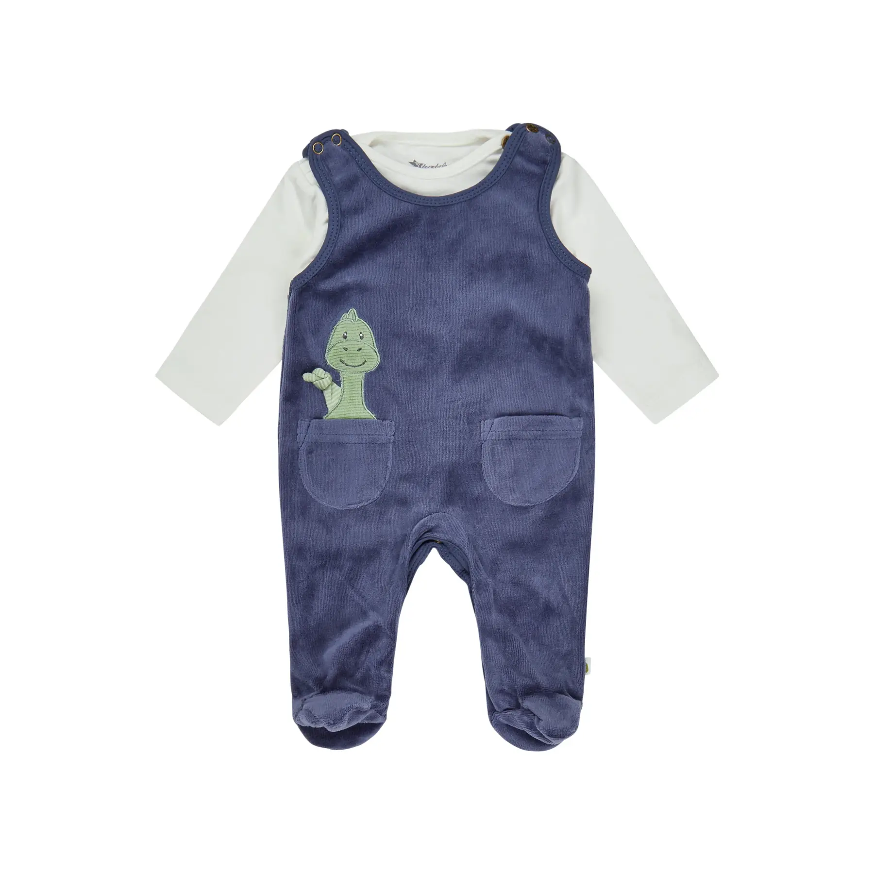 Baby-Jumpsuit und Langarmbody für Jungen Sterntaler Rexi