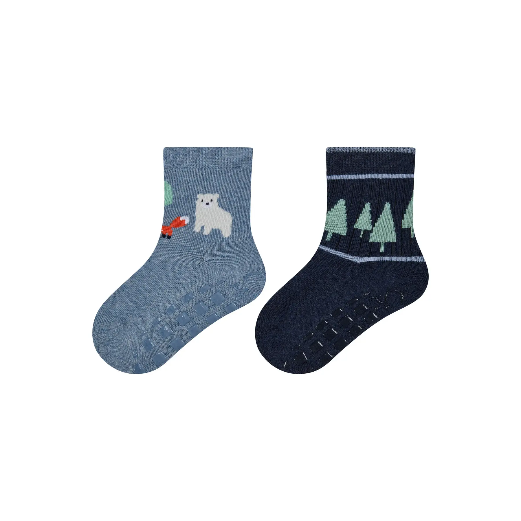 Chaussettes bébé garçon Sterntaler ABS Forest (x2)