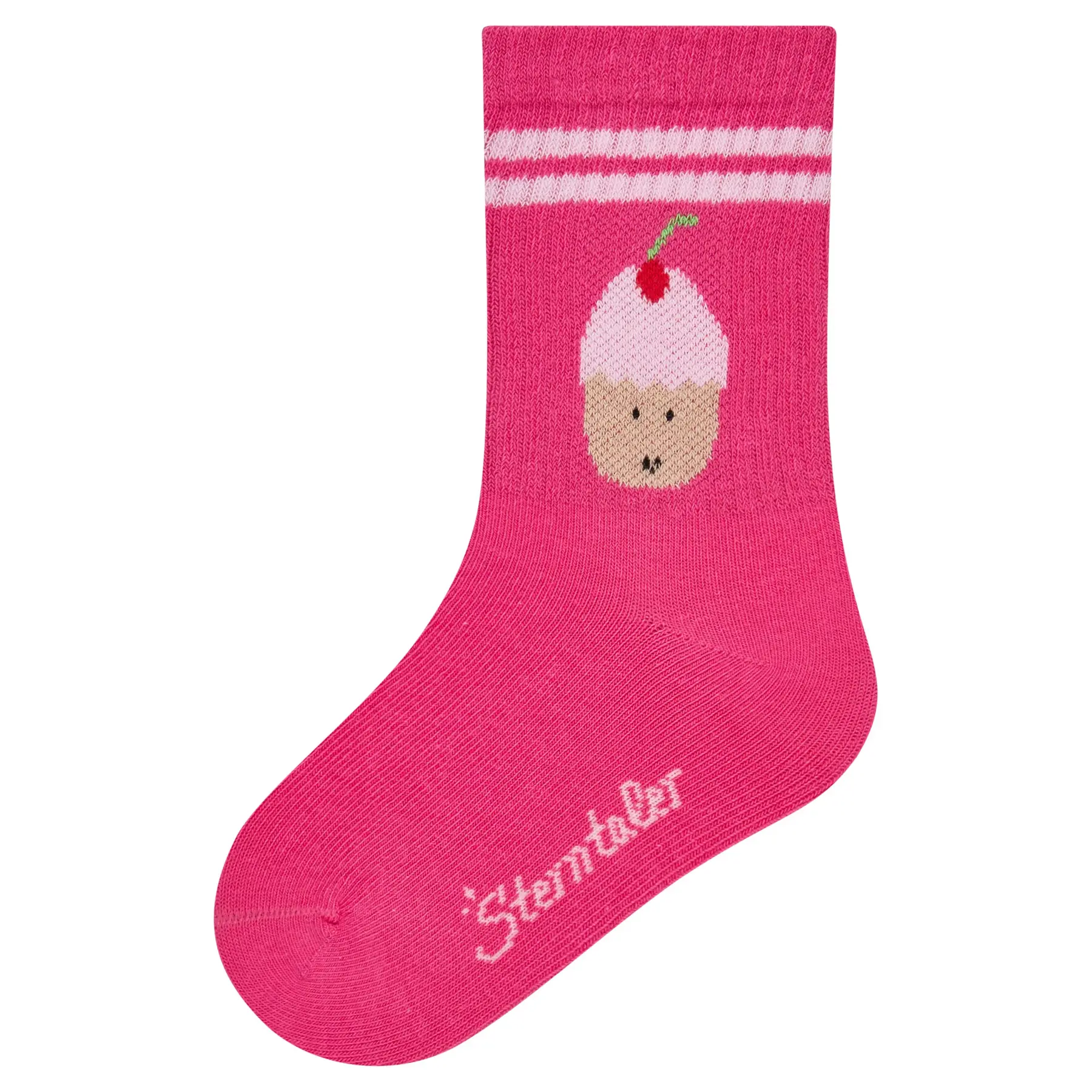 Socken mit Baby-Mädchen-Motiv Sterntaler