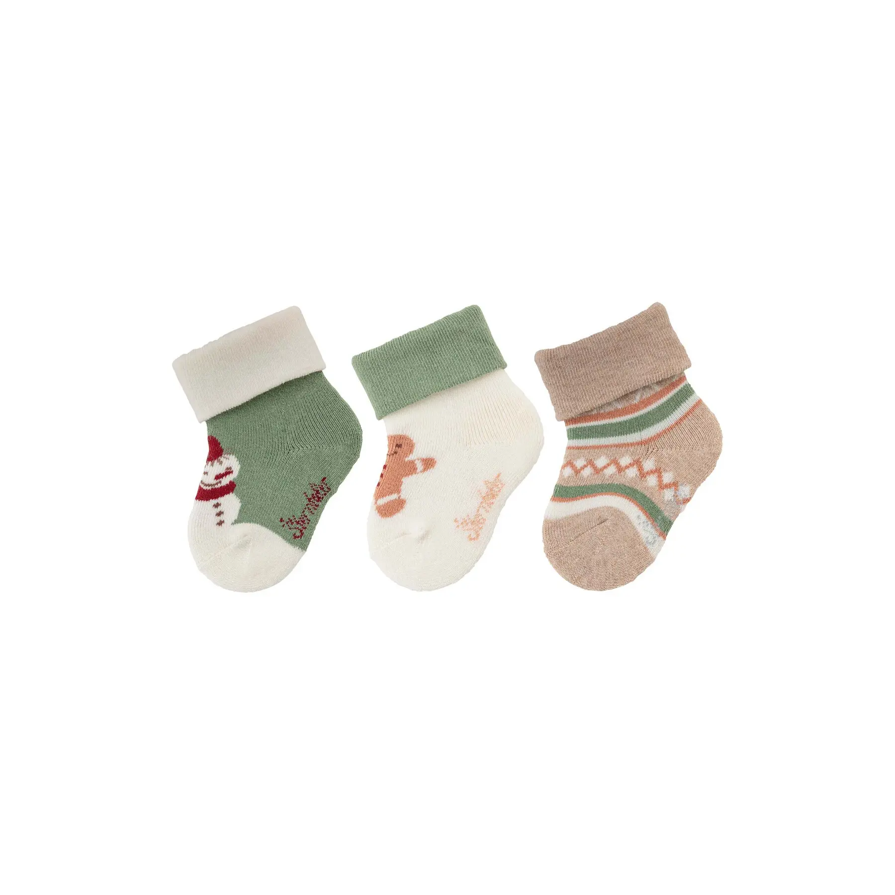 Chaussettes bébé Sterntaler Christmas (x3)